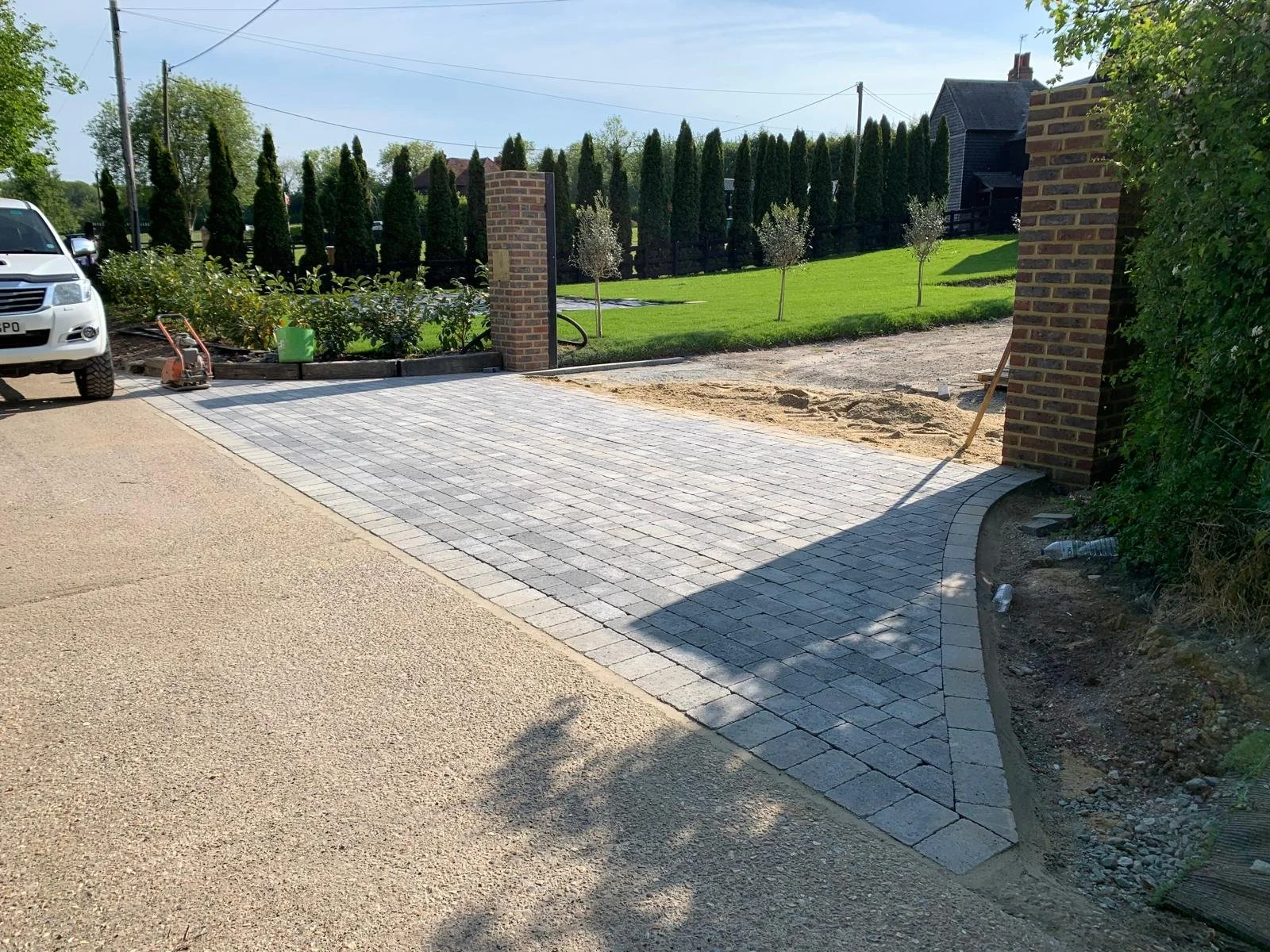 Block Paving, Wallington