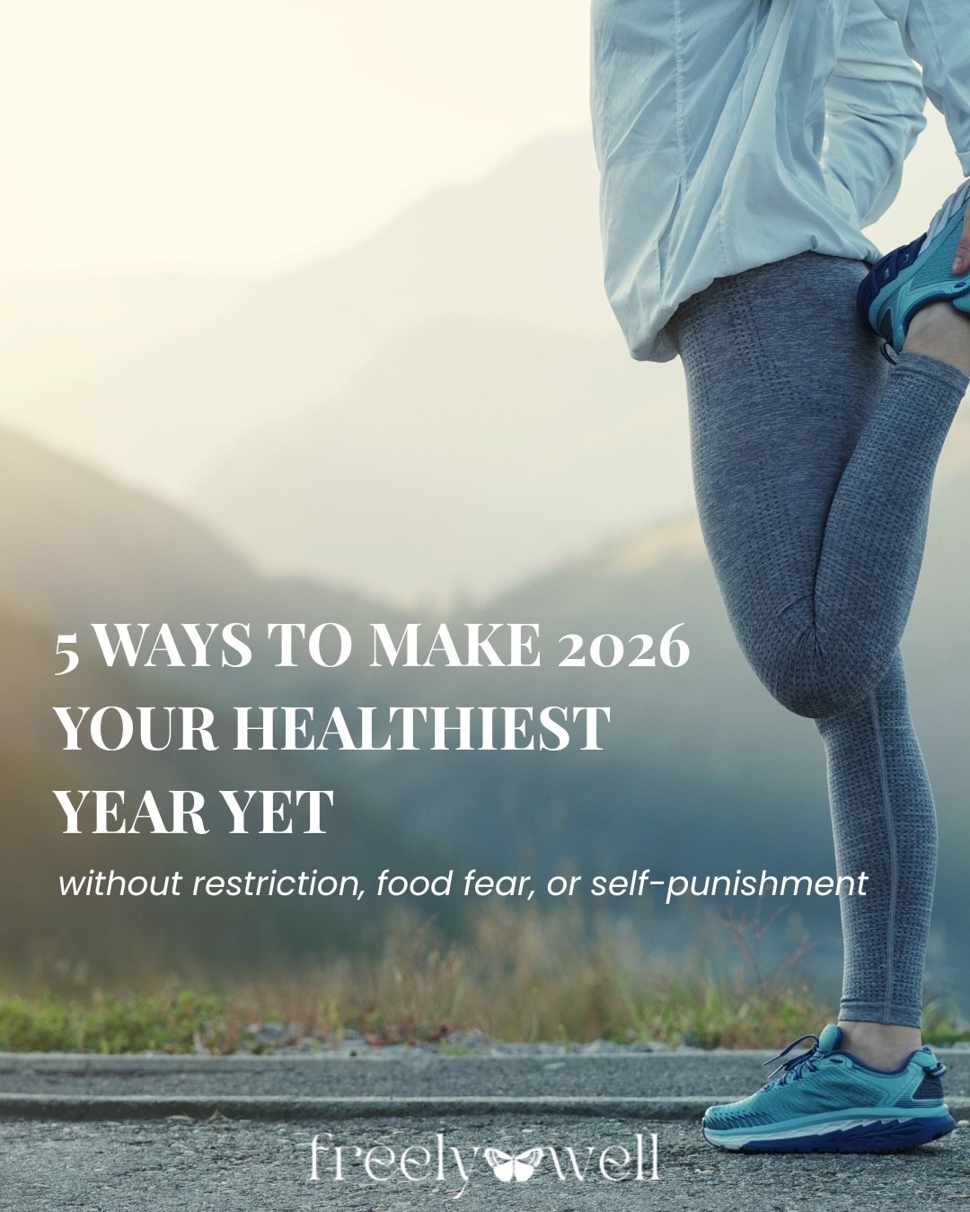 Want to feel amazing in 2026? Here&rsquo;s where I&rsquo;d start ⬇️

1. Get outside (especially in the morning)
The benefits of sunlight and nature are unmatched &mdash; and so overlooked. Many of us have been taught to fear the sun and only go outsi