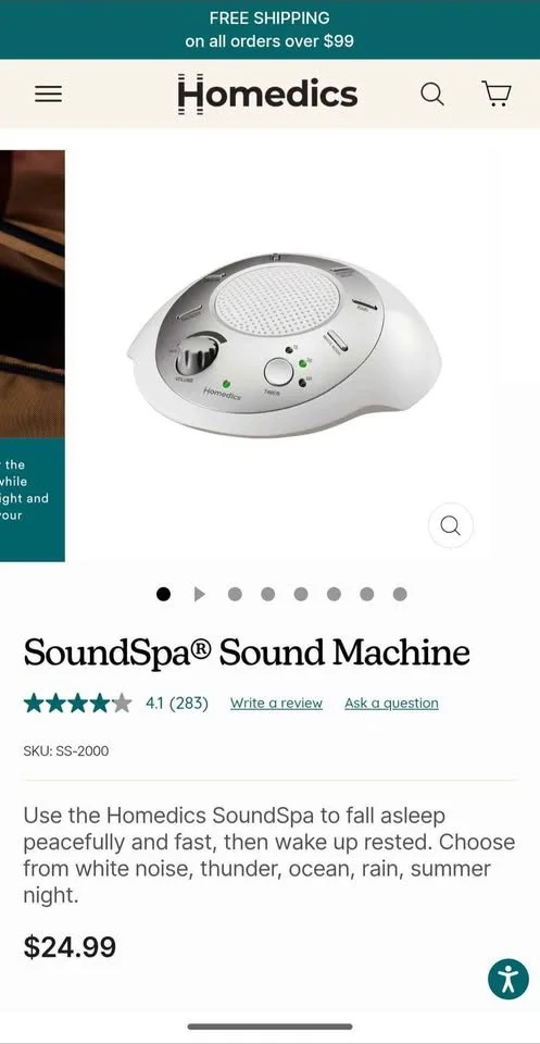 SoundSpa® Sound Machine