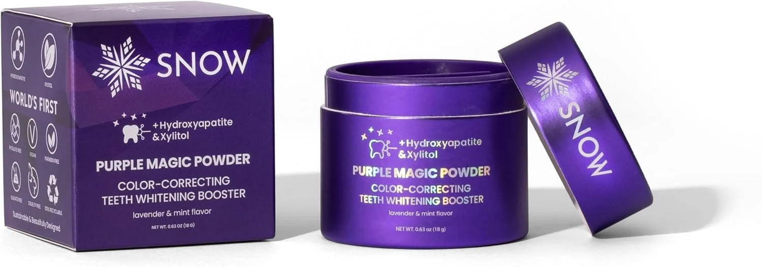 SNOW Purple Magic Powder Teeth Whitening Booster