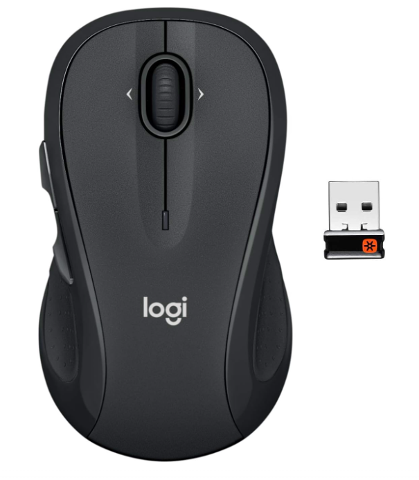 Logitech M510 Wireless Laser Mouse – Black