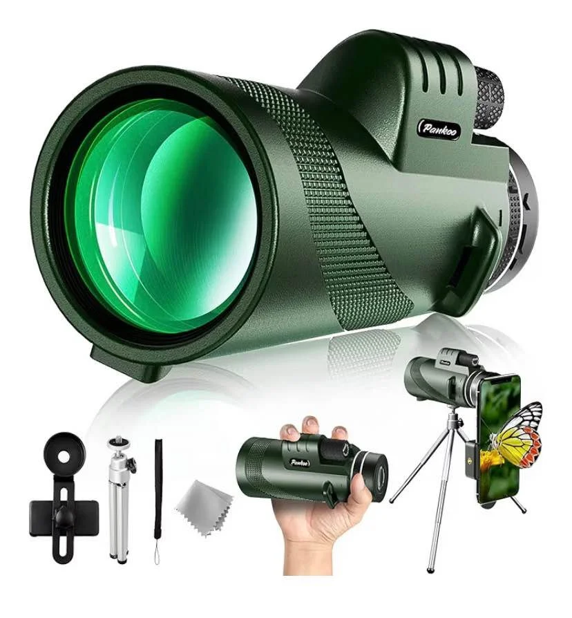 Premium 12x Monocular Telescope with Smartphone Adapter