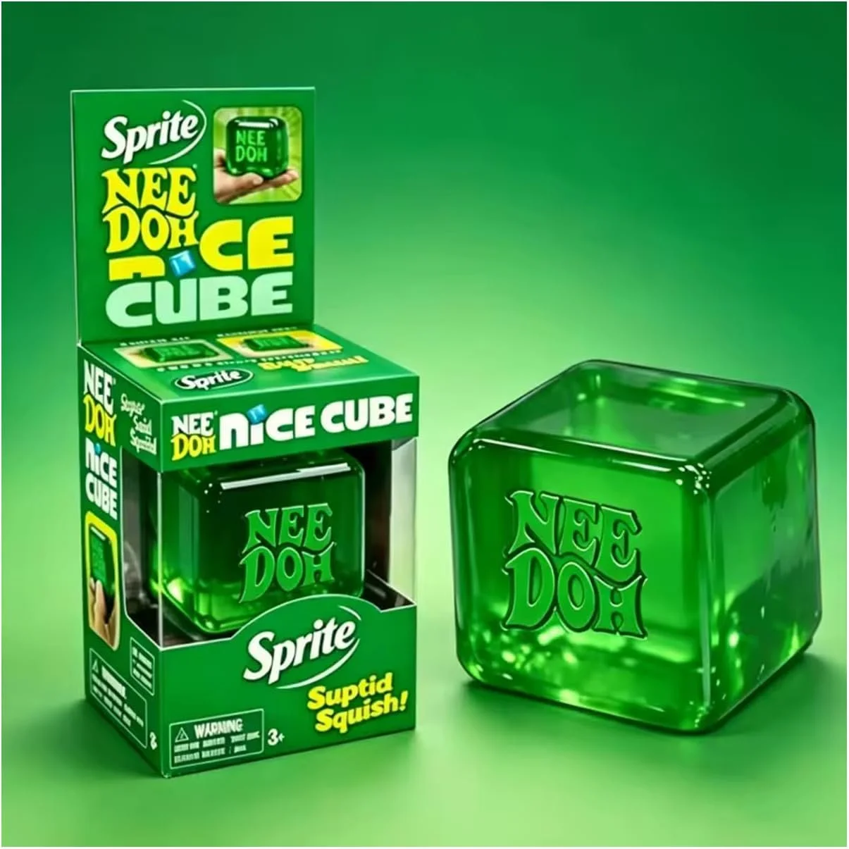 Sprite Nee Squishy Doh Nice Cube Limited Edition