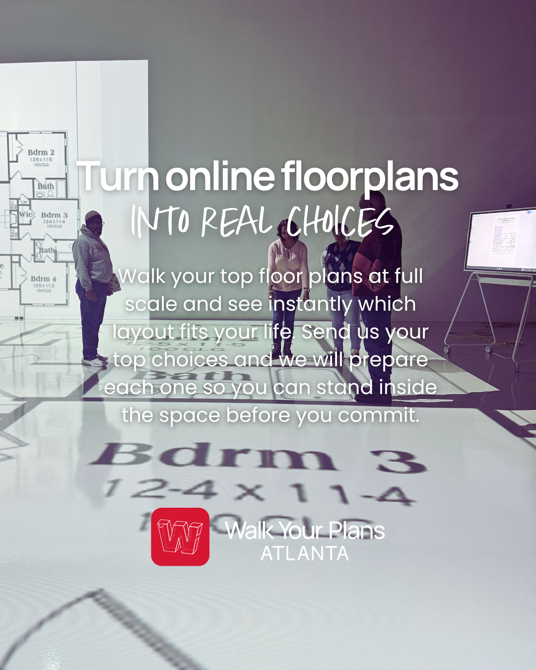 How to Choose Between Online Floor Plans When You Can Walk Them at Full Scale