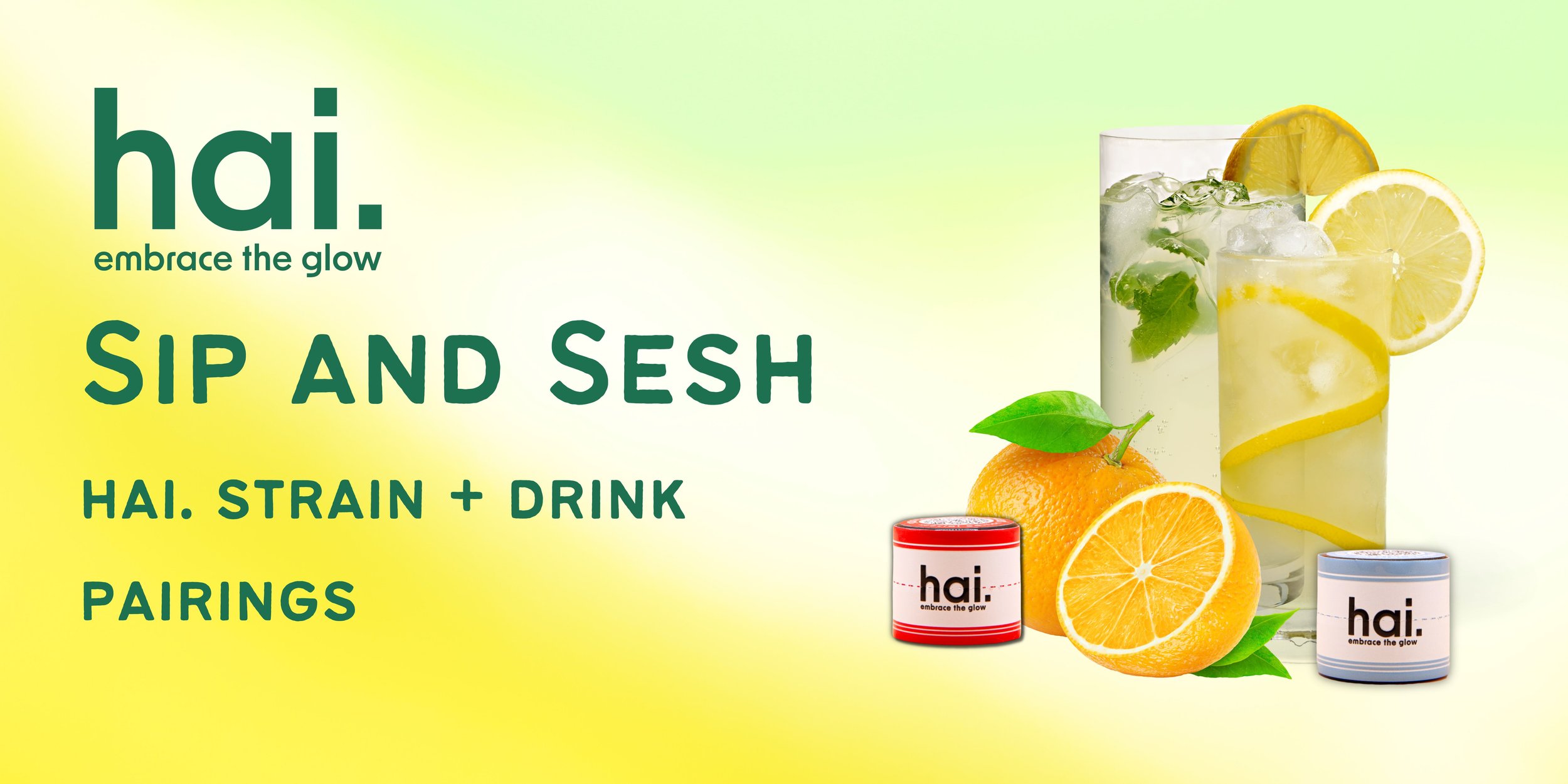hai rosin pairings with drinks