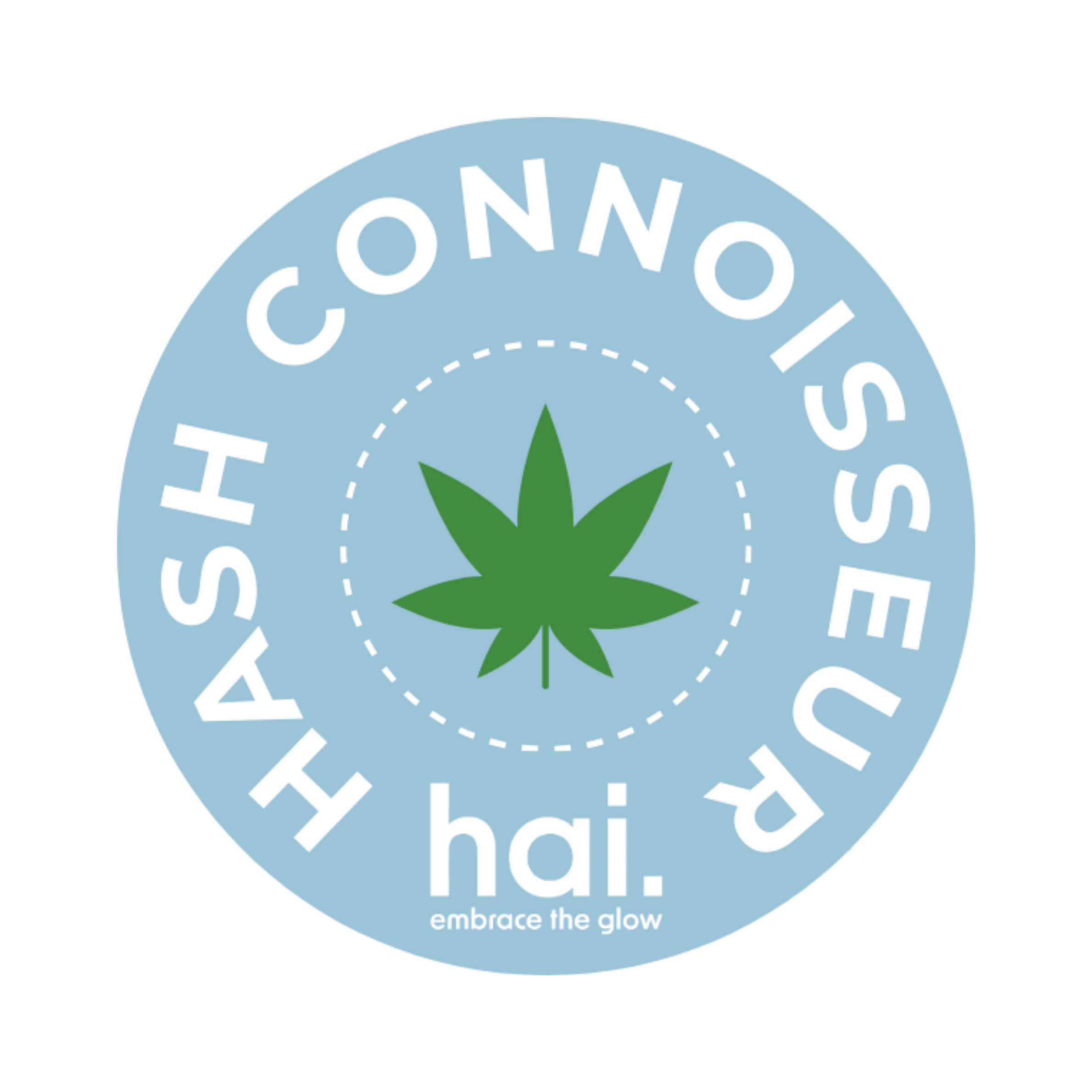 hai. hash connoisseur course and class logo
