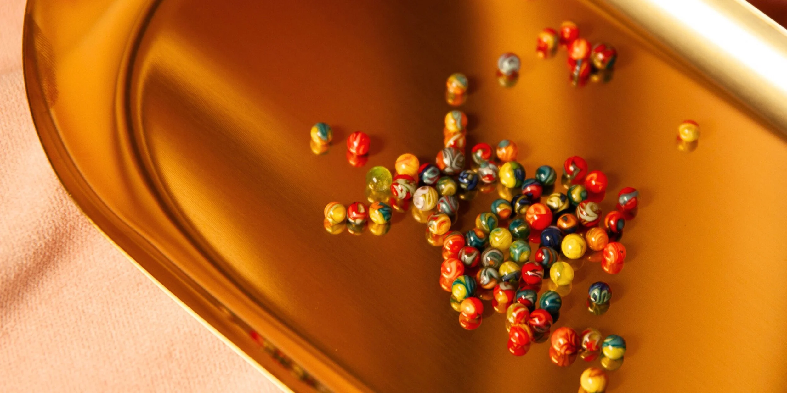 objects of ritual: glass pearls