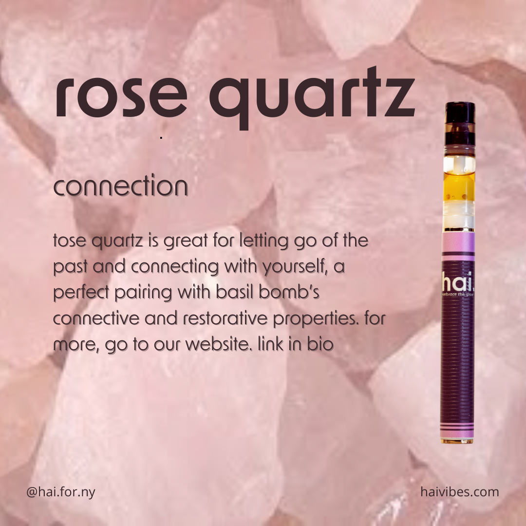 crystals &amp; cannabis: finding your perfect hai. pairing