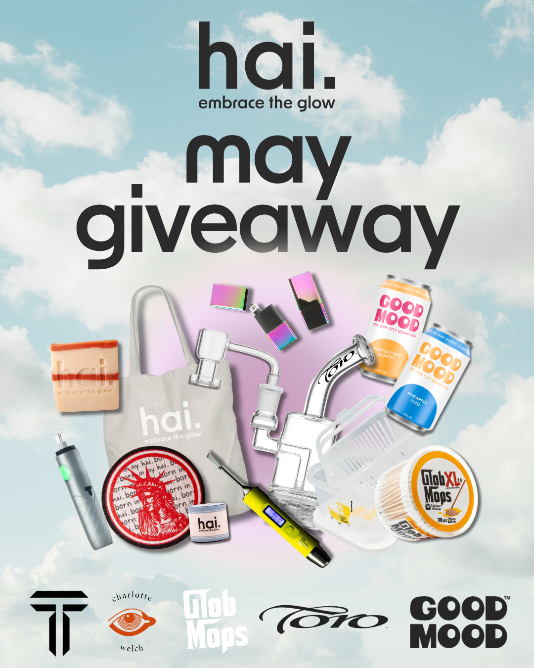 it is may giveaway time! ✨