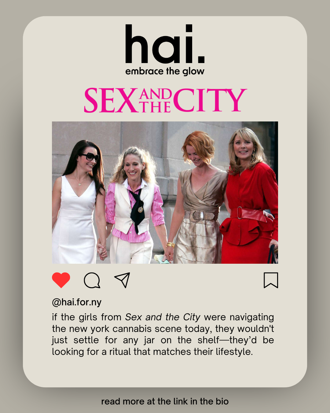 sex and the city x hai. 