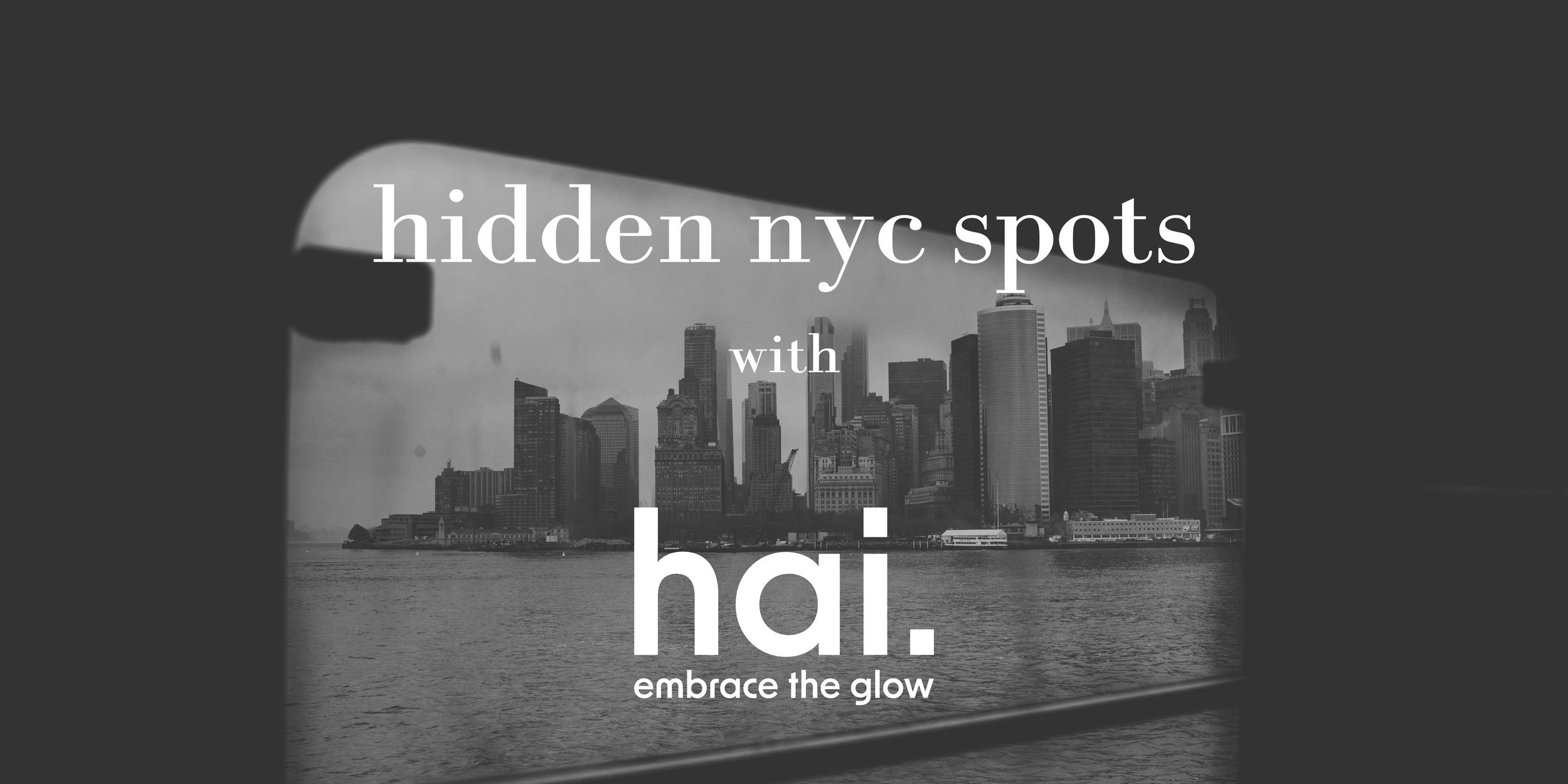 new york city spots with hai.