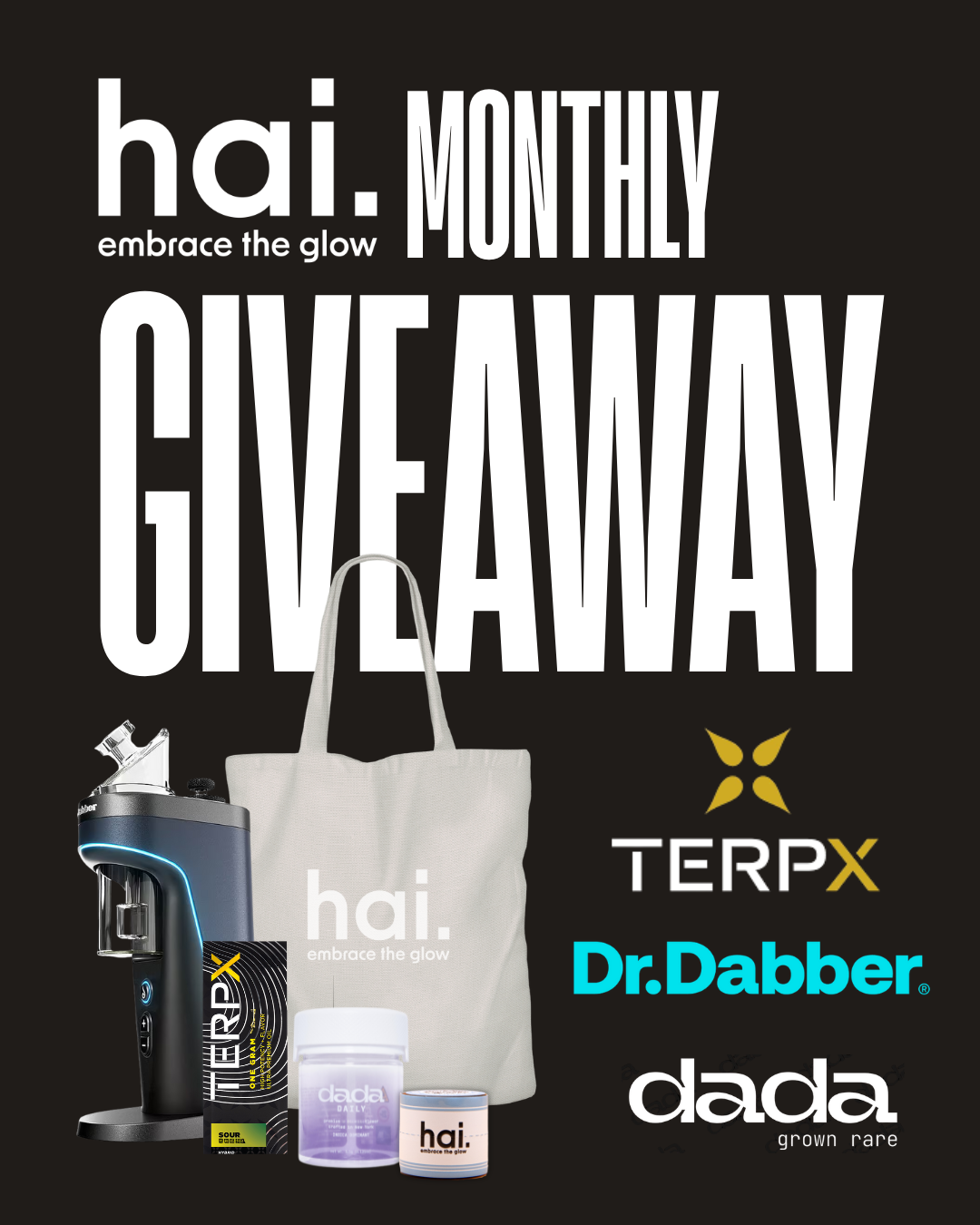 hai monthly giveaway