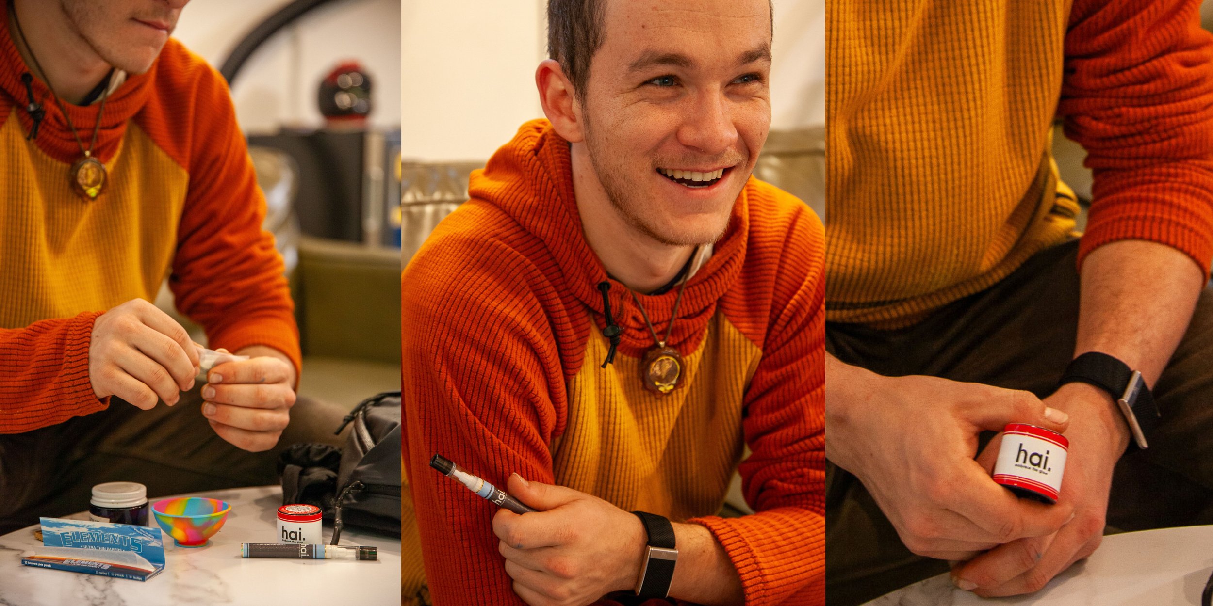 aydin with hai. cannabis essentials