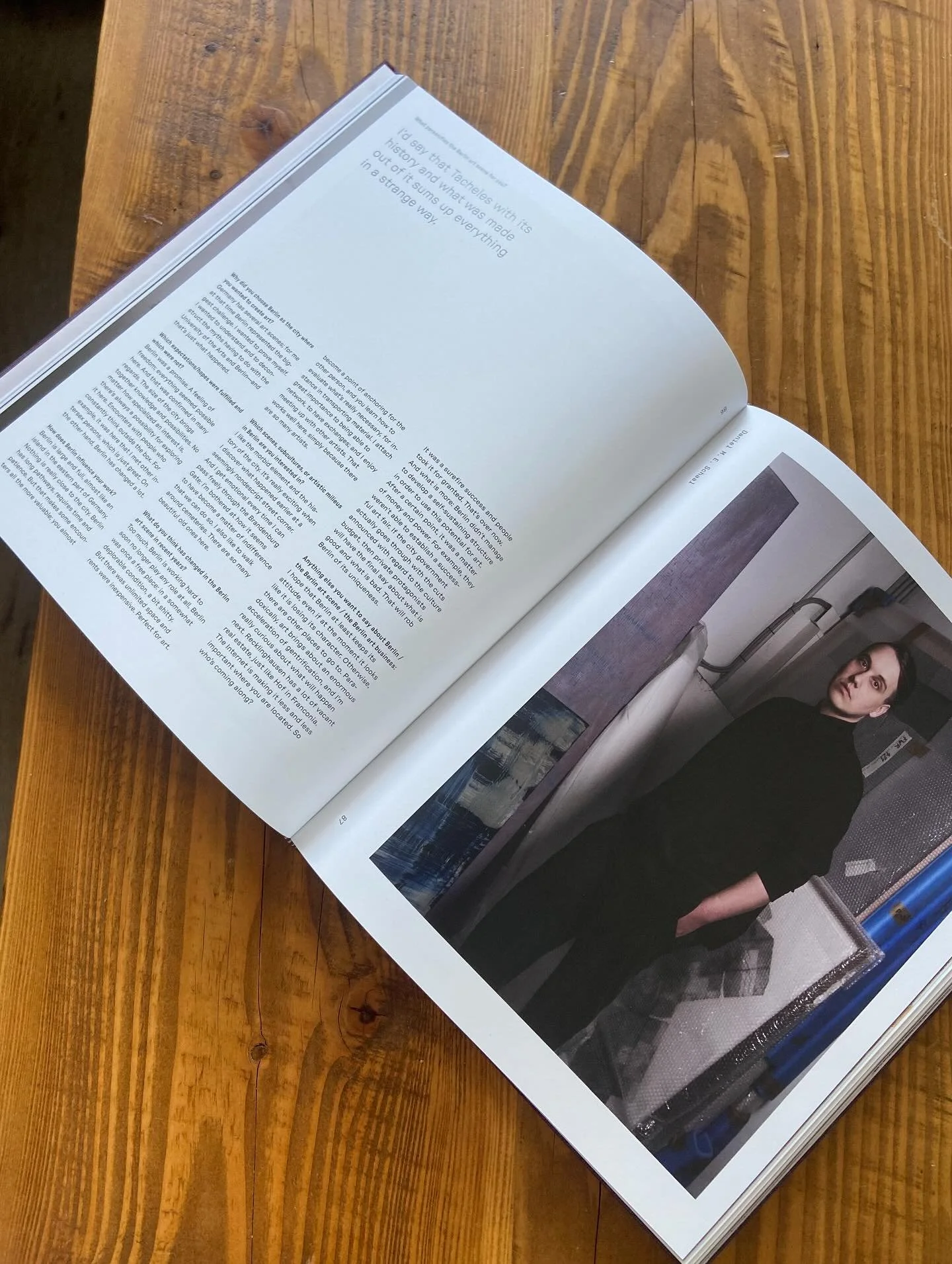 So here it is. Face: the Berlin Art Scene. Thank you @dale.grant for being a relevant Voice here. Included wird so many Artists that I admire. It is something to reflect on in the coming years. Still, Dale is an amazing photographer. Such a joy to wo