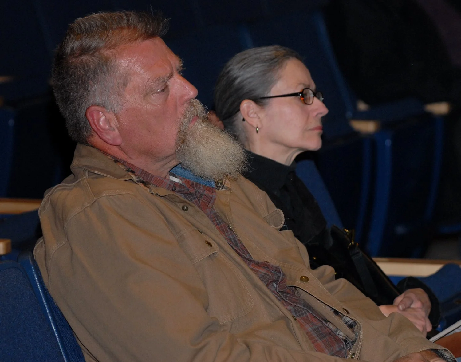 Sharon Springs current and former mayors Paul Novko and Denise Kelly