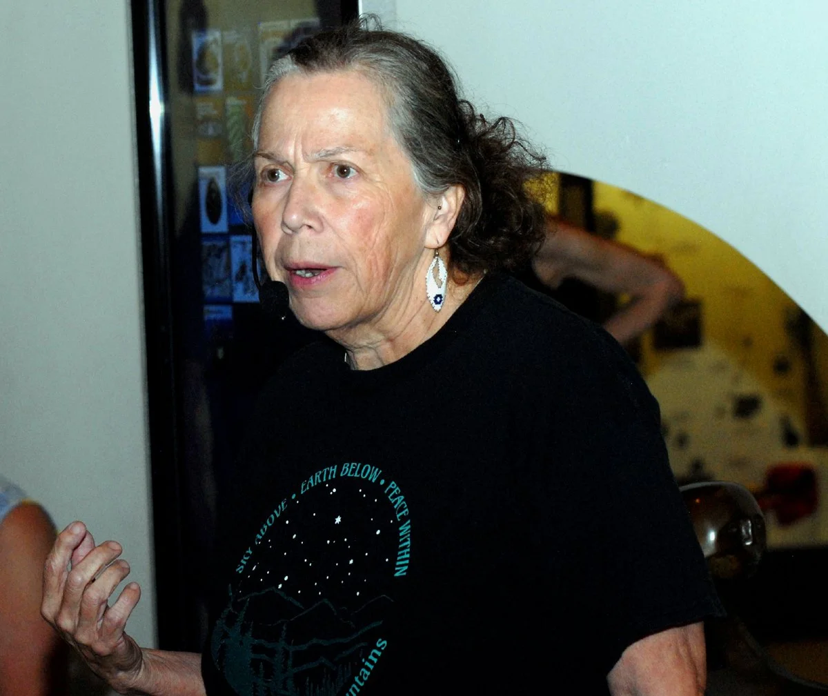 Artist Iakonikonriiosta (Mohawk Nation-Akwesanse)