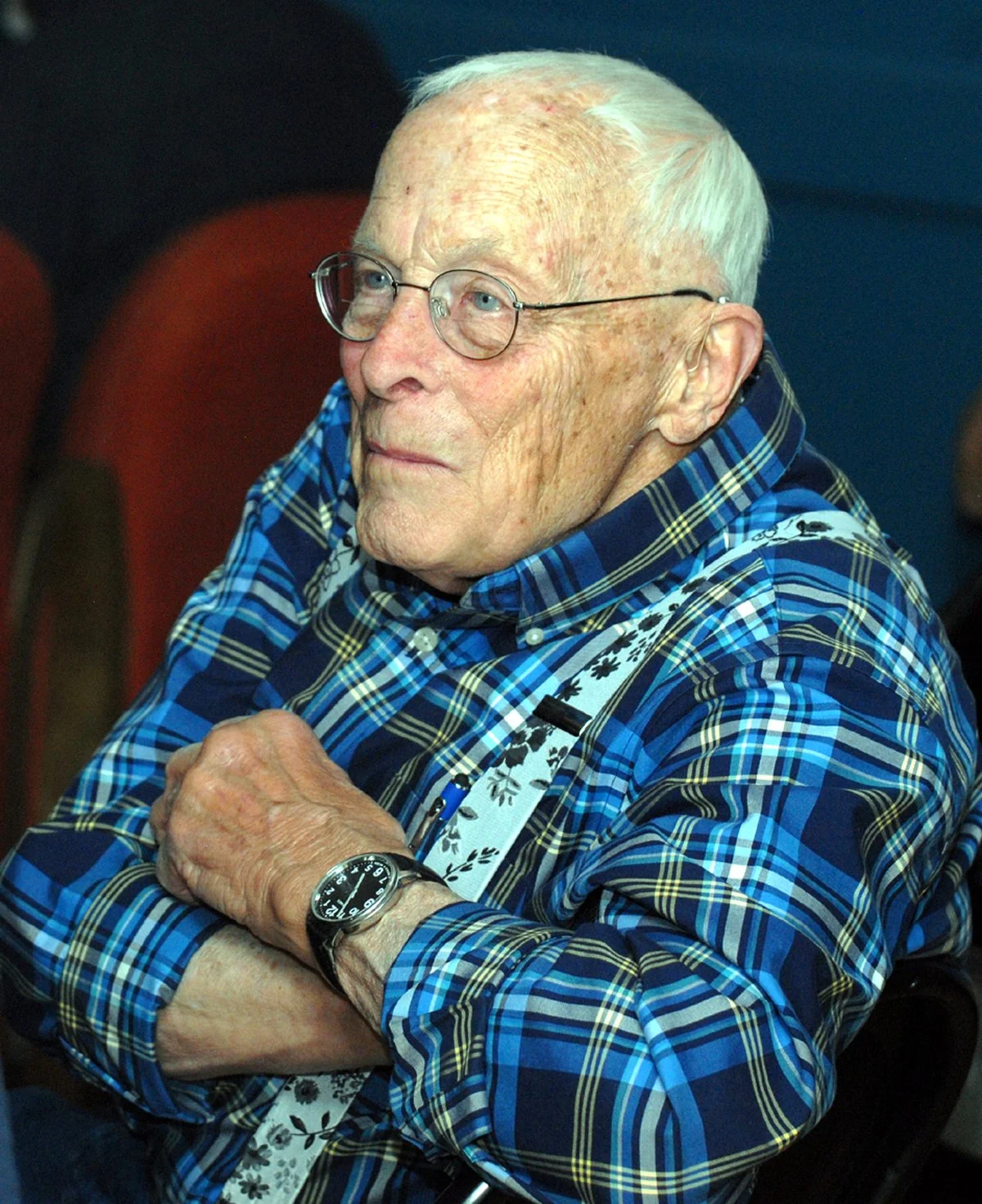 Summit Neighbors' Wayne Stinson at SEEC's Weavers event.
