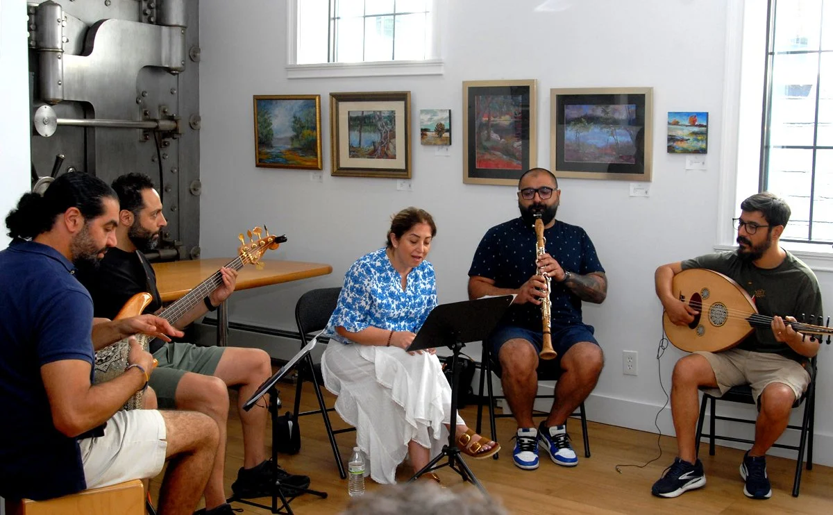 The Prinkipo Band performs songs from the Mediterrian in Schoharie, the first of a four-stop tour.