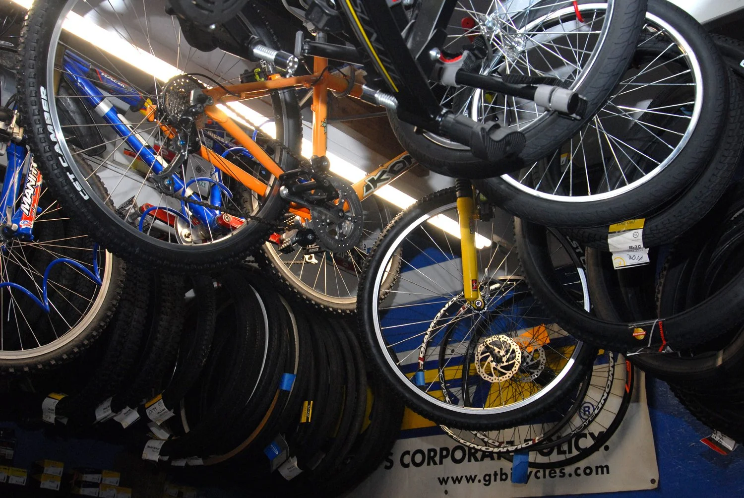 99 bikes across more than a dozen lines
