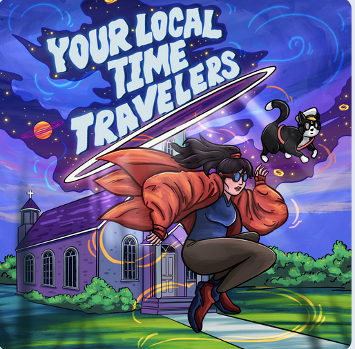 Heidi Fischer — in character as Roach, a time traveler from the future — talks with Lizzie about "When We Were on Fire" and growing up evangelical, in this genre-bending episode where audio drama meets interview.