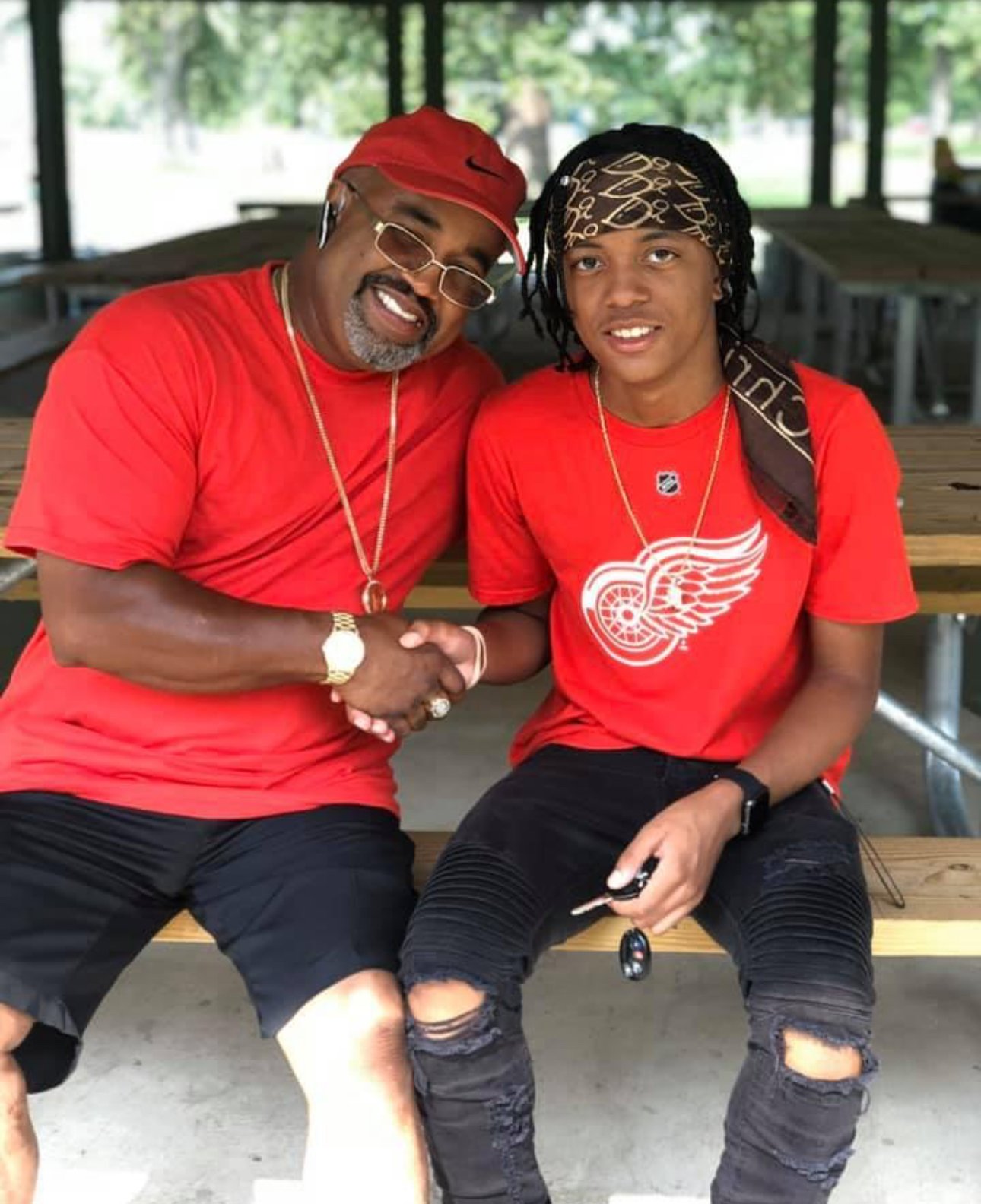 Charles E Brooks Jr and Son.