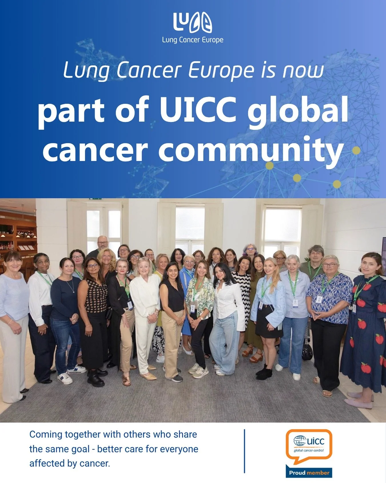 We&rsquo;ve joined the @uicc_official global cancer community - a network of over 1,100 organisations in 170 countries working together for fairer care, earlier diagnosis and better support for everyone affected by cancer.

UICC&rsquo;s new strategy 