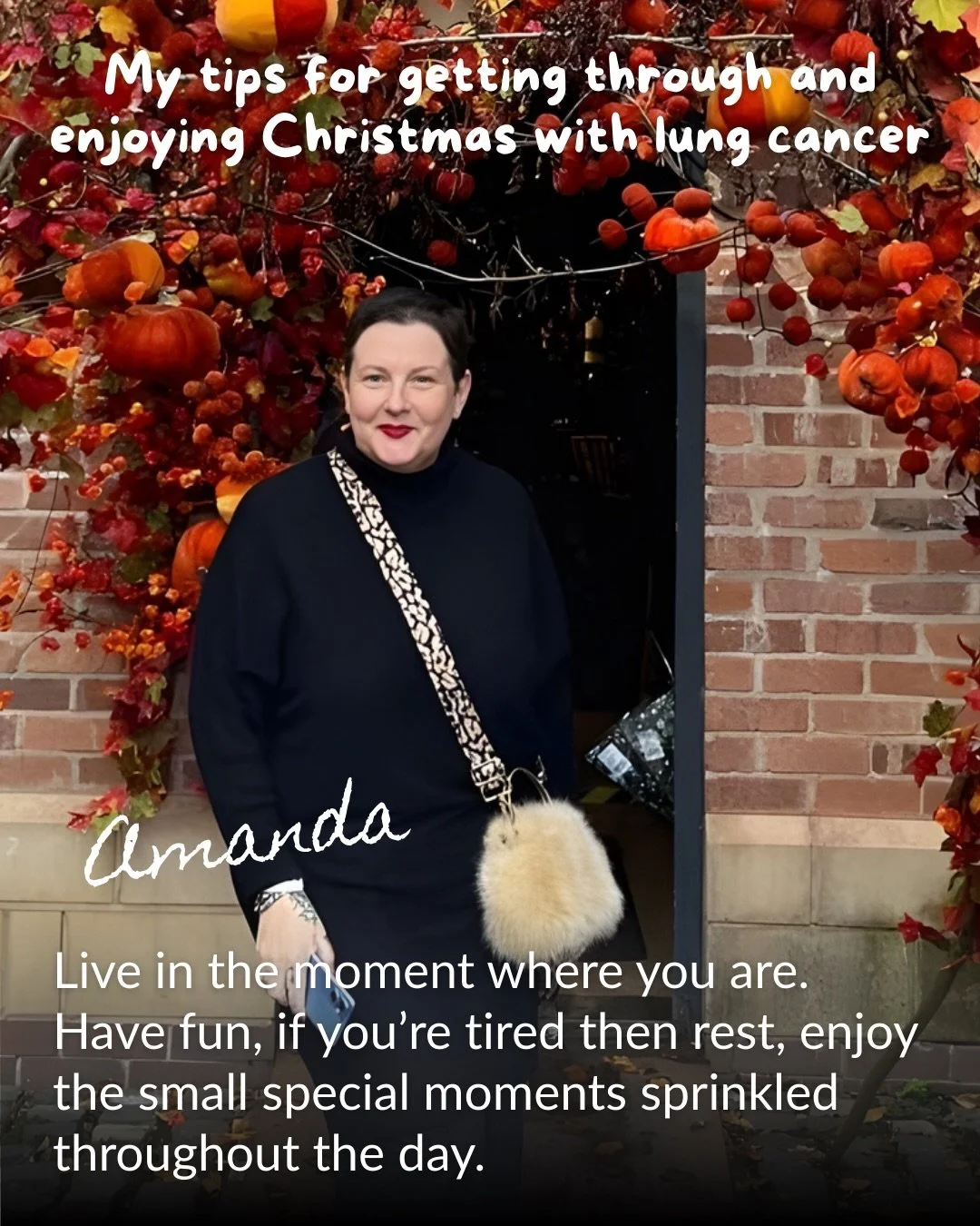 &ldquo;I&rsquo;m living in the moment where I am.

If you&rsquo;ve got the energy, enjoy it. If you&rsquo;re tired, then rest. Try to notice the small, special moments sprinkled throughout the day.

I&rsquo;m really looking forward to spending time w