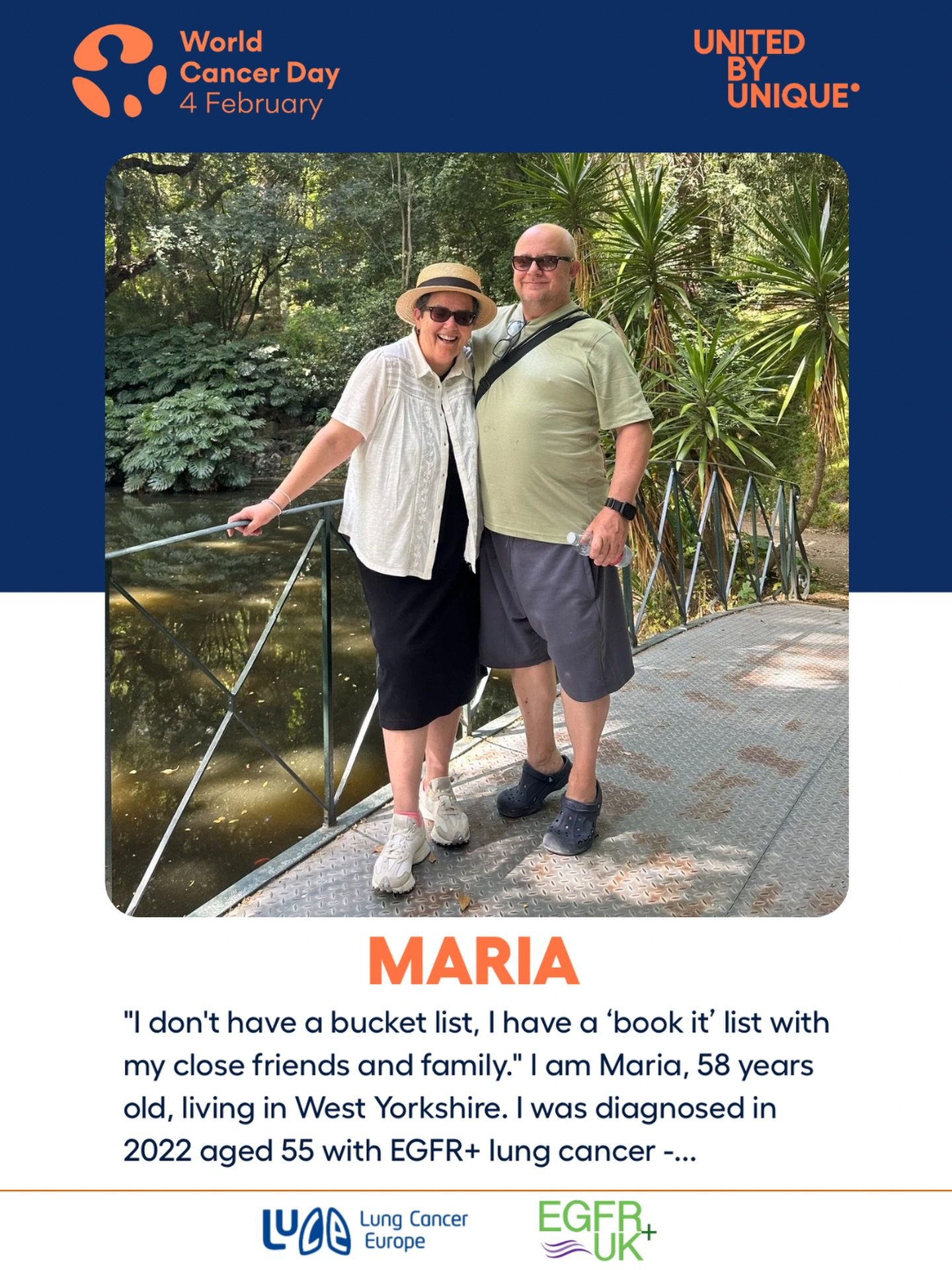 Tomorrow is World Cancer Day 2026.

Led by the Union for International Cancer Control UICC, it is a global moment to recognise that cancer affects people in very different ways and that care, support, and understanding need to reflect that. We are #U