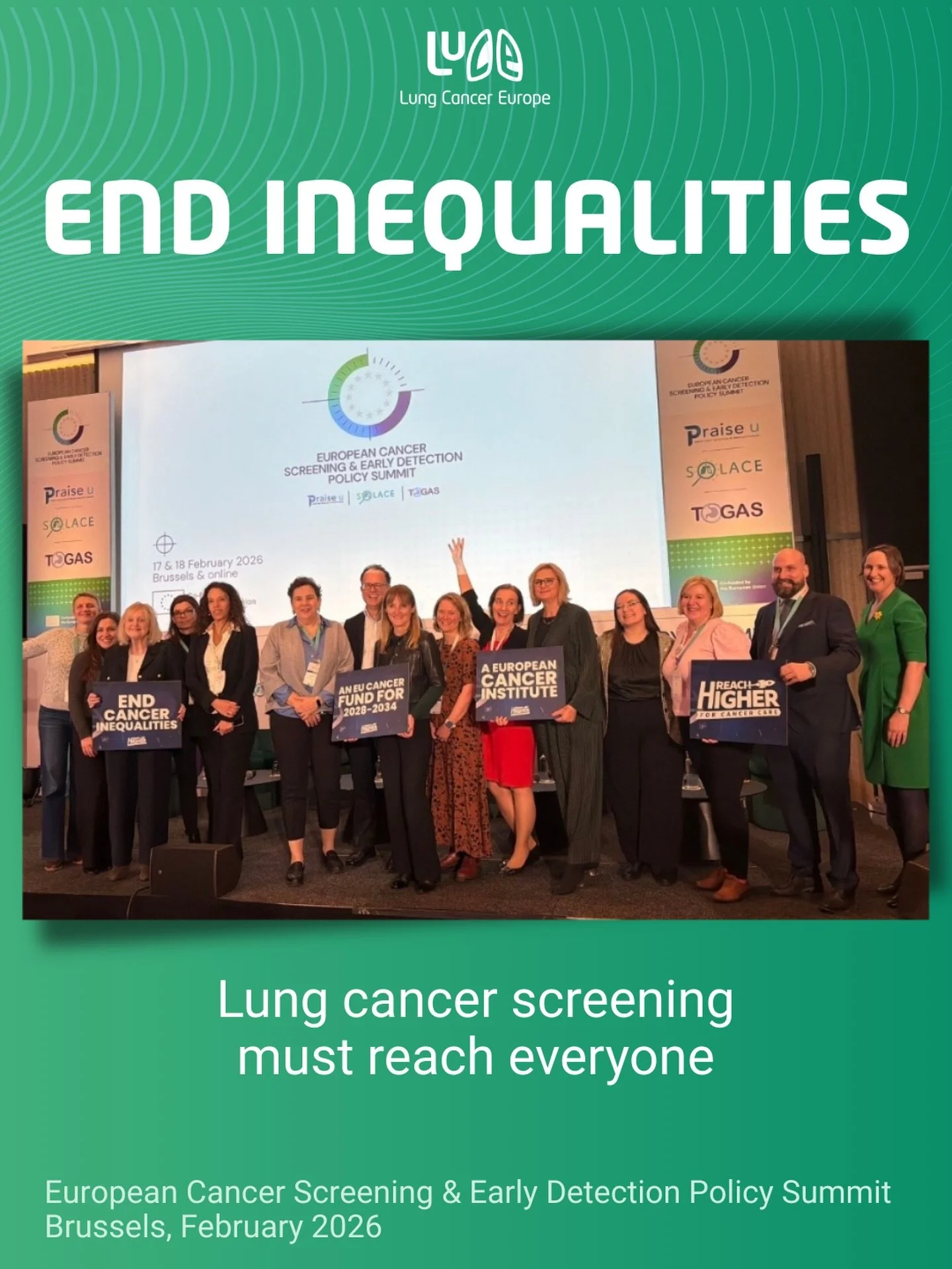 Lung cancer screening was front and centre this week in Brussels at the European Cancer Screening and Early Detection Policy Summit, organised by the @europeancancerorg.

Things are changing. We&rsquo;re no longer asking whether lung cancer screening