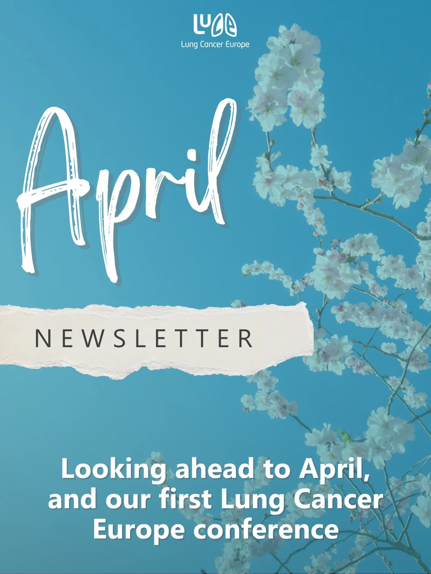 It&rsquo;s newsletter day! 📰 

We always send our newsletter on the first of the month, and this April edition comes at an important time for Lung Cancer Europe as we prepare for our first Annual Conference in Vienna on 22 to 24 April.

You&rsquo;ll