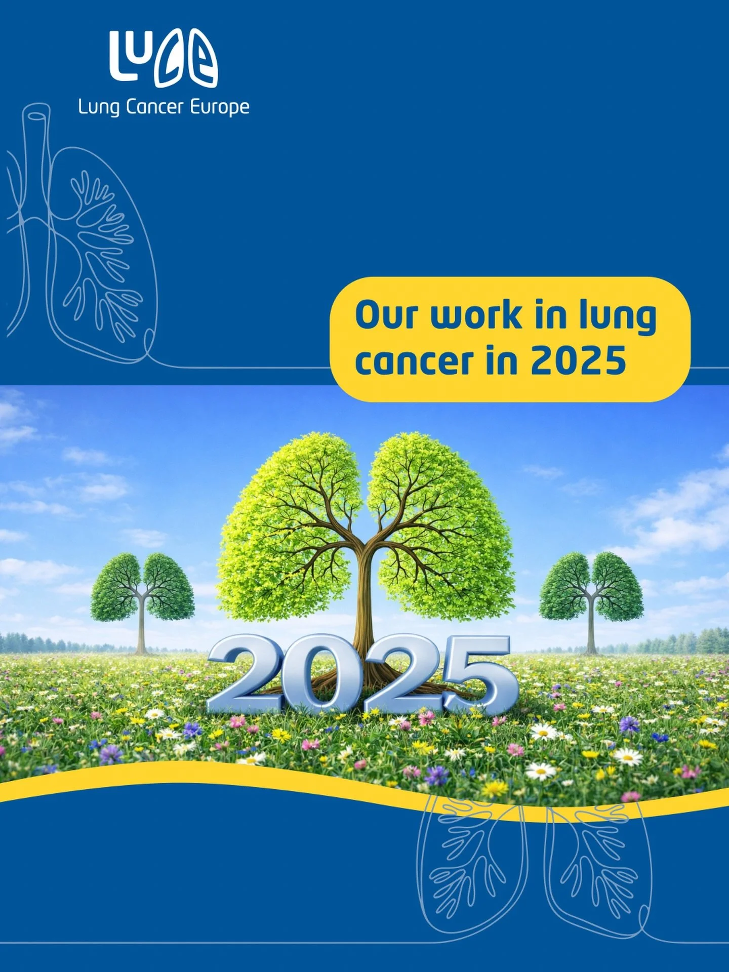 We&rsquo;re delighted to share our 2025 end of year report.

This has been an important year for Lung Cancer Europe, helping to lay the foundations for what comes next and for a longer term vision for the future.

From mental health and treatment acc
