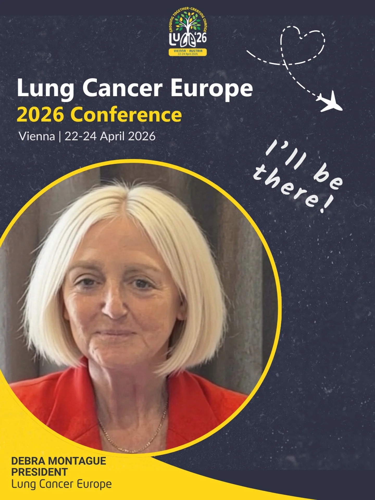 The Lung Cancer Europe team is heading to Vienna 🎡.

Our first-ever conference begins on Wednesday, bringing together patient advocates and member organisations from across Europe for three days of sessions, peer learning and real conversation about
