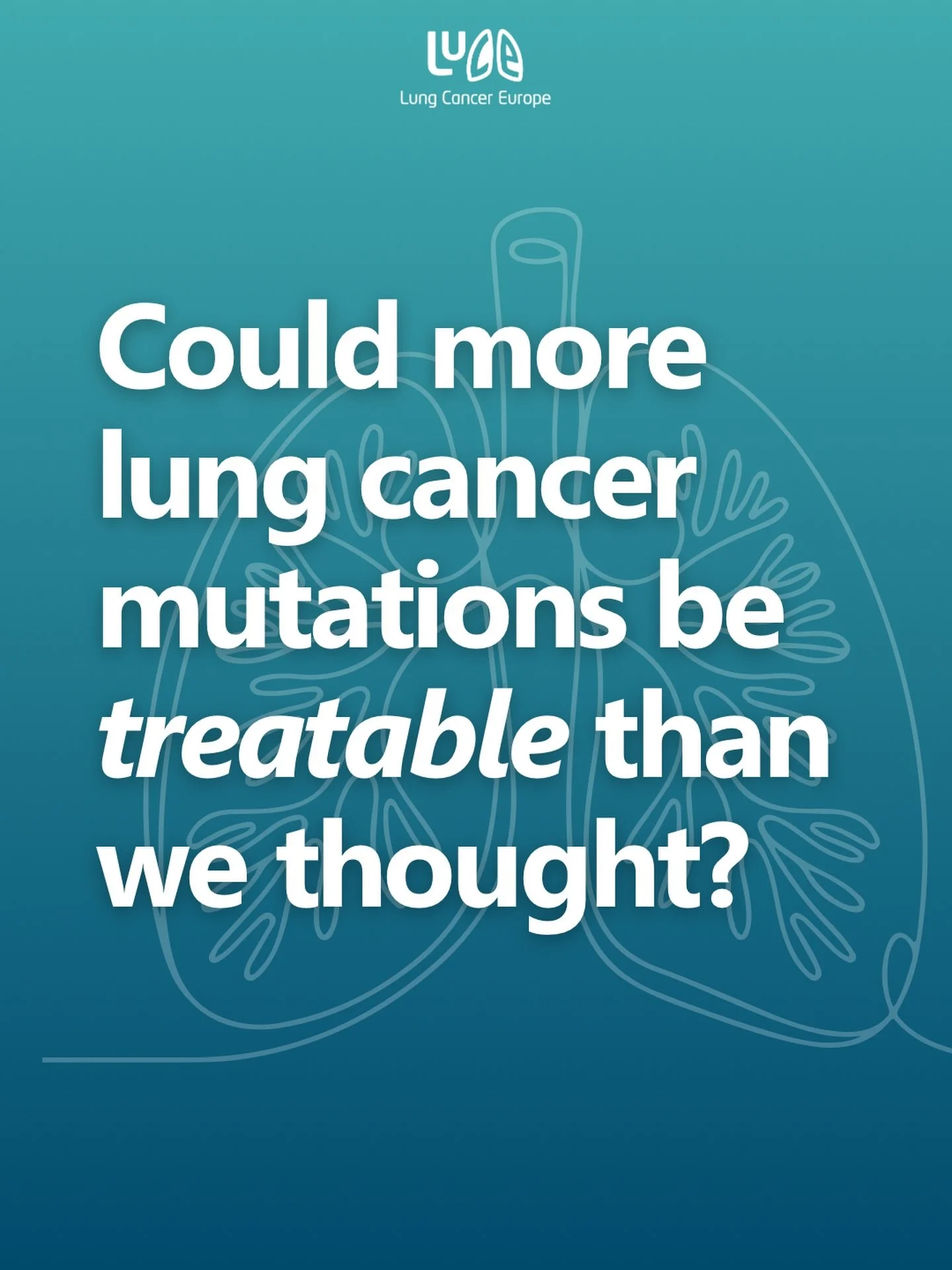 Could more lung cancer mutations be treatable than we thought?

New research just published in Nature Biotechnology tested 86 already-approved cancer drugs against more than 150 lung cancer mutations. The results suggest that many of those mutations 