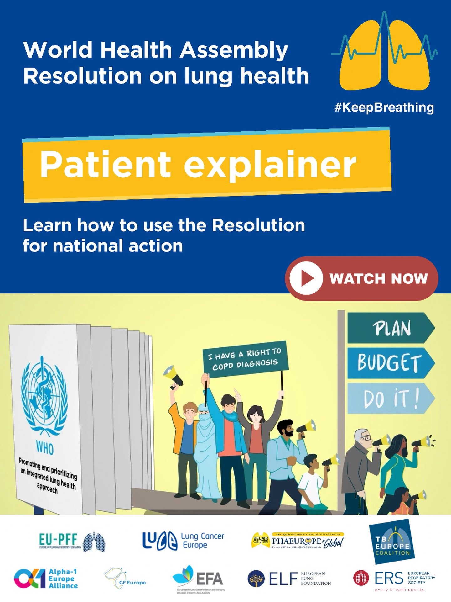 Being told you don&rsquo;t fit a screening profile. Not being taken seriously. Waiting too long for answers. Not getting access to the tests, treatment or support you need.

This is the reality for too many people affected by lung cancer across Europ