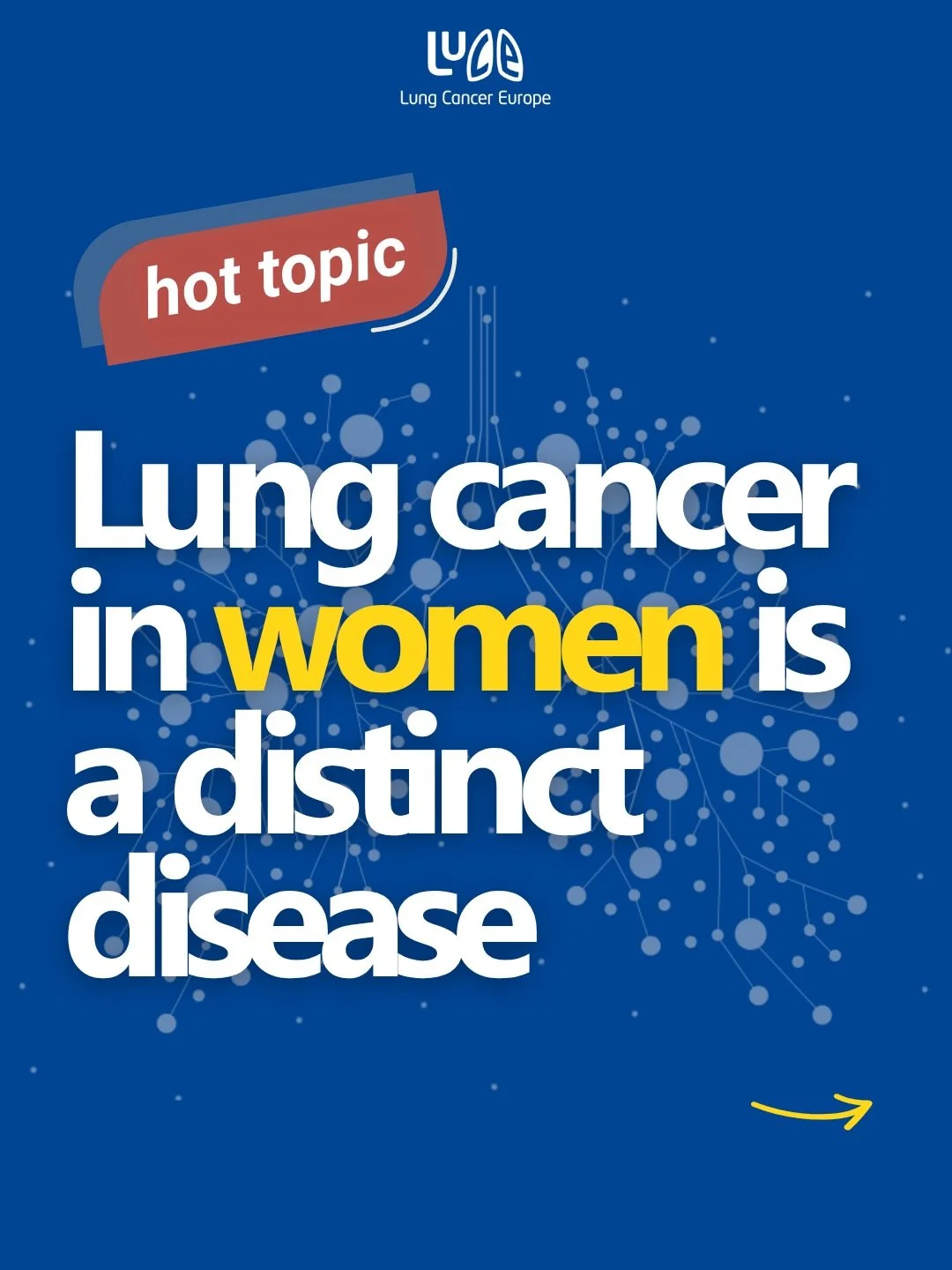 Lung cancer in women is a distinct disease. Different biology. Different risk factors. And still too often missed.

Yet the screening systems, clinical trials, and treatment guidelines were largely built without women in mind.

Last week at ASCO 2026