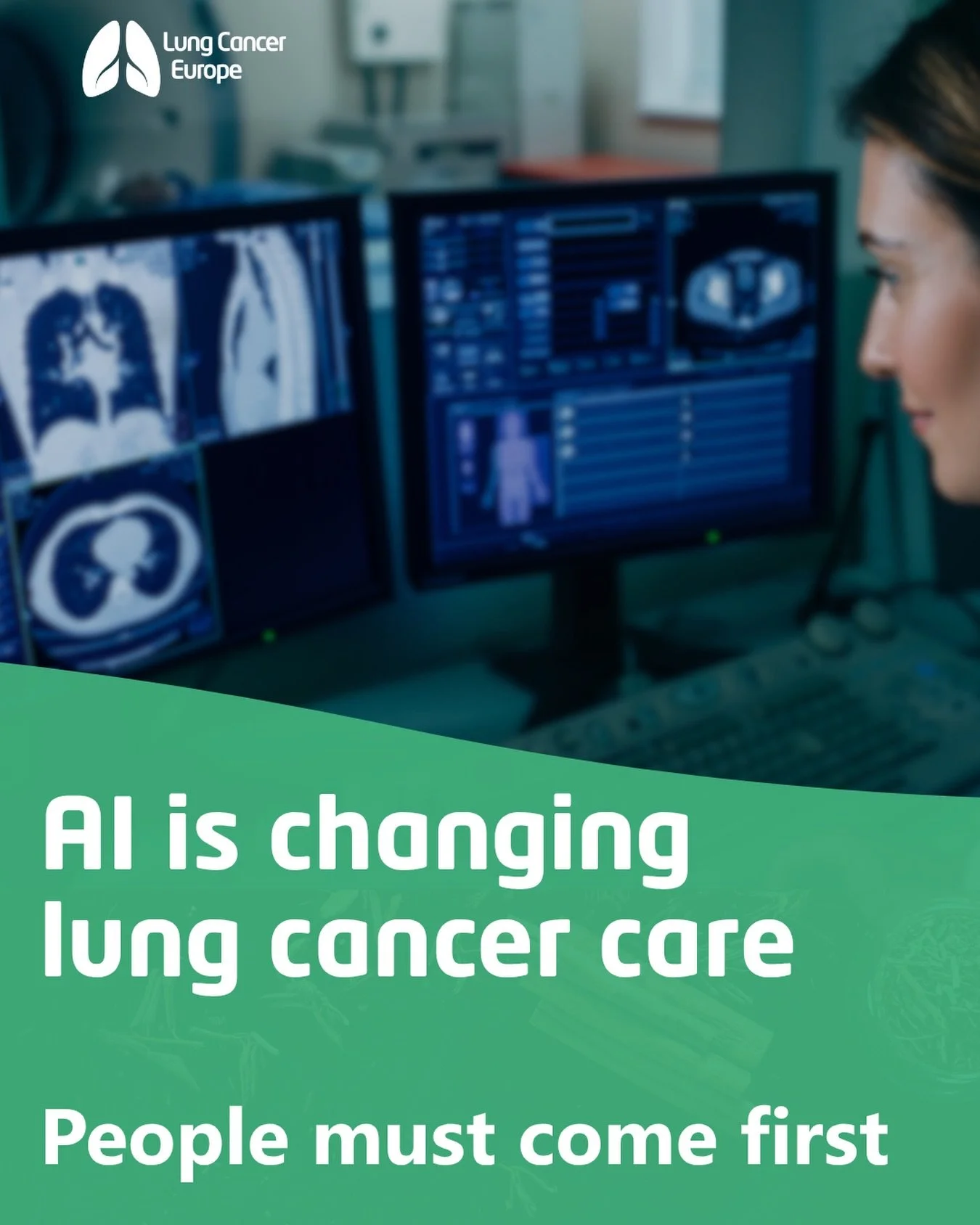 AI is changing lung cancer care.

From analysing scans to supporting diagnosis and earlier detection, AI is already becoming part of how lung cancer is managed across Europe. According to a 2026 WHO/Europe report, 74% of EU countries are already usin