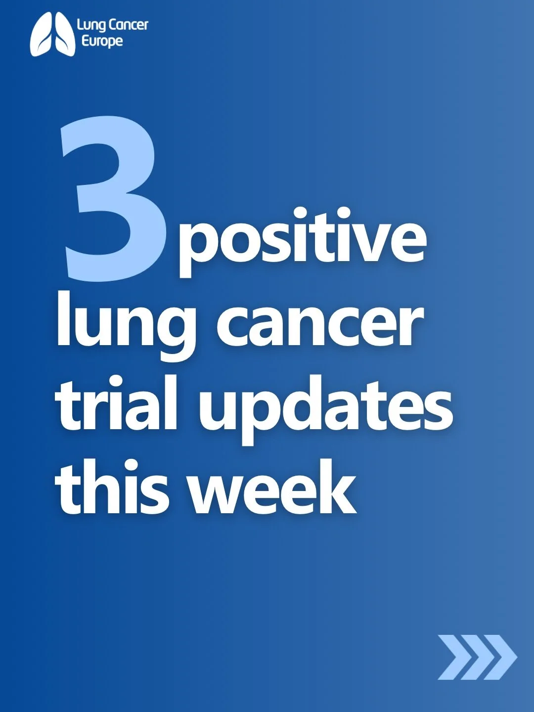 We&rsquo;ve seen 3 positive Phase 3 lung cancer trial results in just a few days.

They cover 3 different groups of people with NSCLC: HER2-mutant lung cancer, EGFR-mutant lung cancer with MET-driven resistance, and EGFR-mutant lung cancer after targ