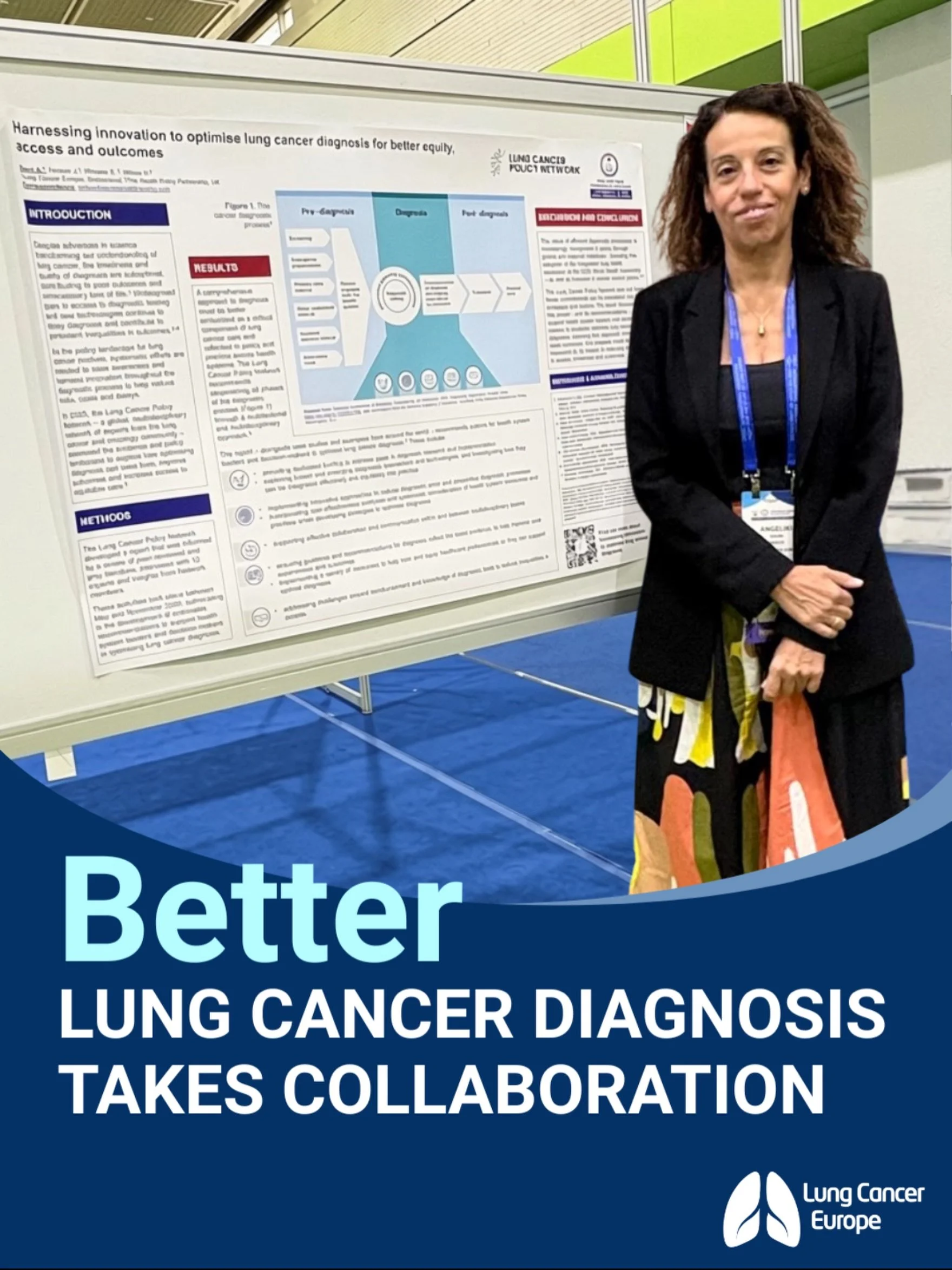 Lung cancer diagnosis is still too slow for many people, and access to testing and new technologies remains uneven.

At #WCLC26 in Seoul, Lung Cancer Europe Vice President Angeliki Souri presented work developed collaboratively by Lung Cancer Policy 