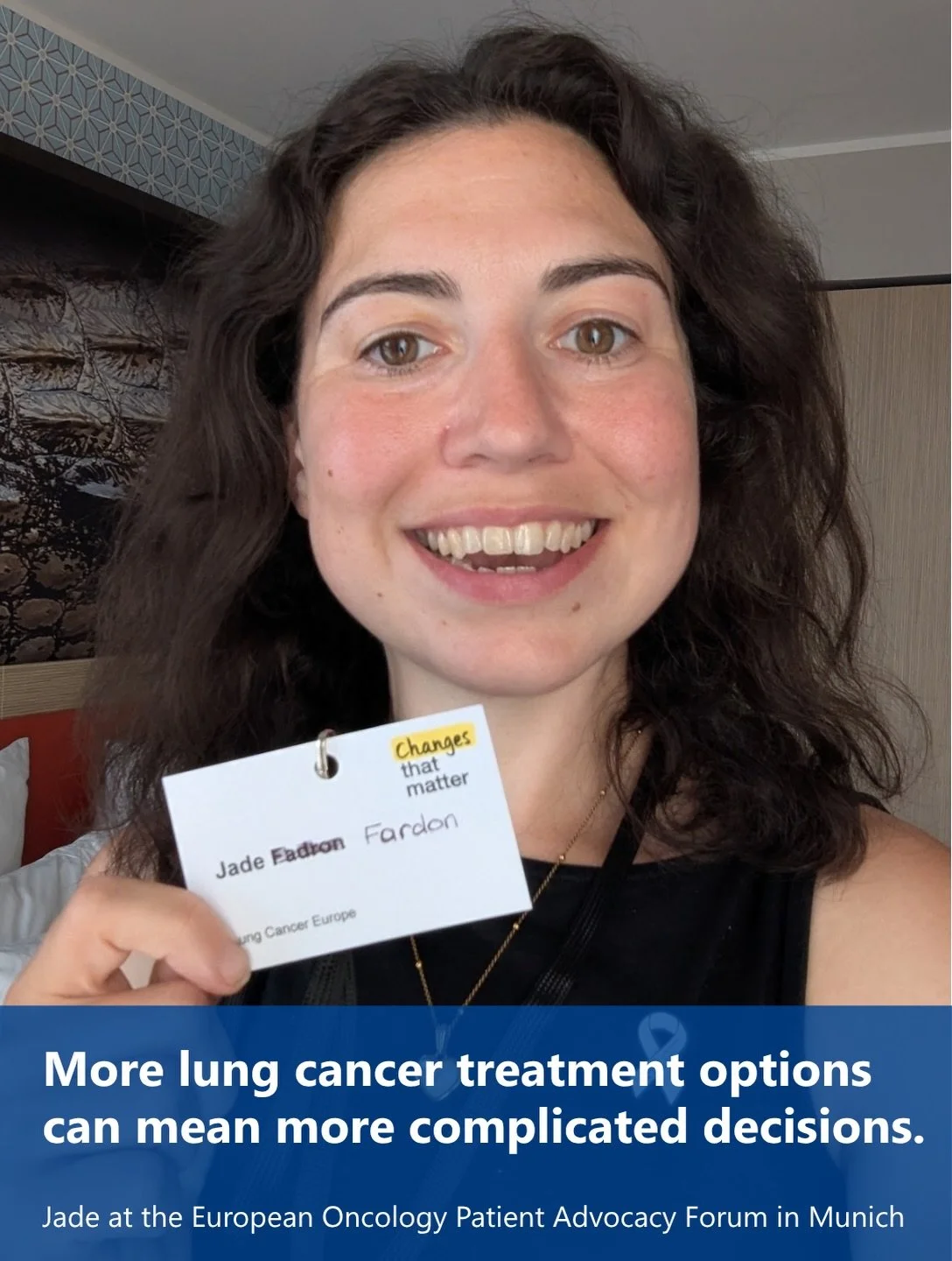 More lung cancer treatment options can mean more complicated decisions.

People need clear information about the possible benefits, side effects and how each option could affect their daily lives. They also need time and support to make decisions wit