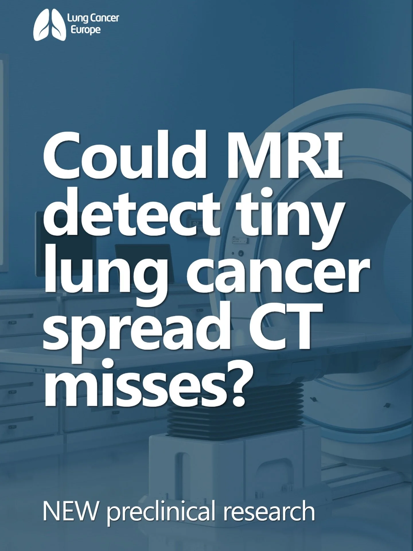 Finding very small areas of lung cancer spread can be difficult.

In new preclinical research, a specially designed MRI contrast agent detected lung tumours as small as 0.6 mm and spread to the adrenal glands as small as 0.1 mm.

The agent works by t