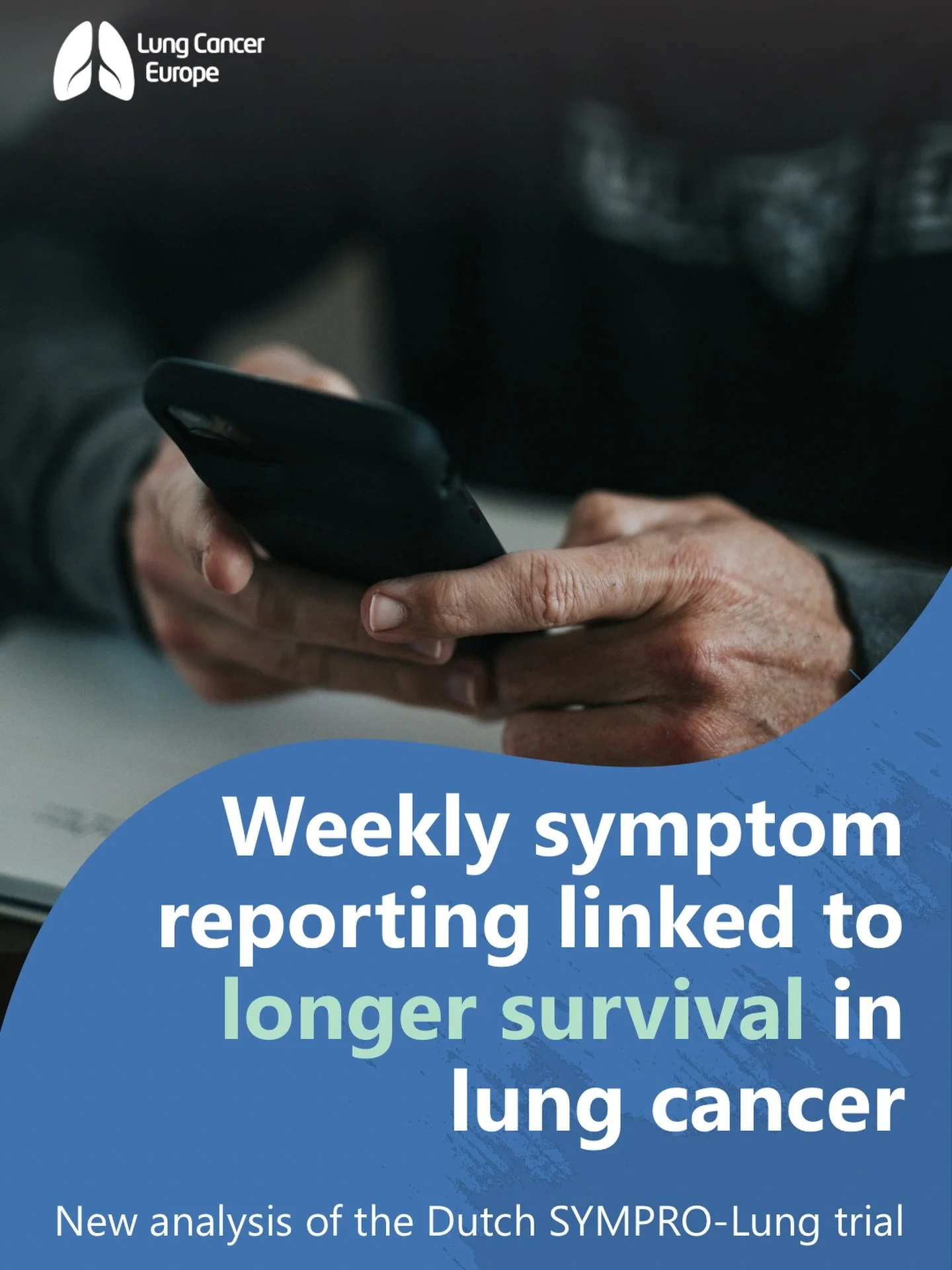 Could weekly symptom reports change lung cancer care?

In a Dutch trial, median survival was 26 months among people offered weekly online symptom reporting, compared with 21 months among those receiving usual care.

People reported symptoms between a