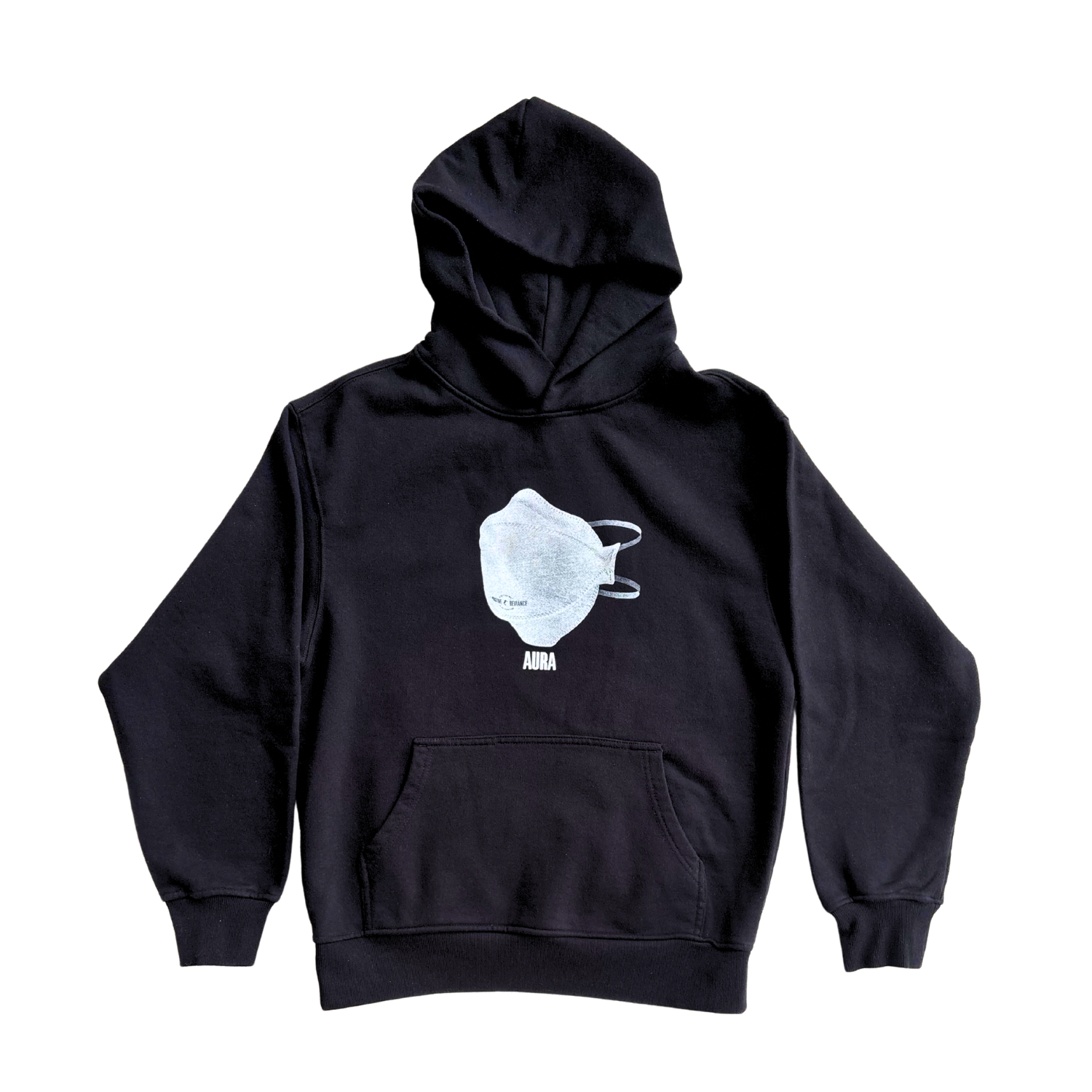 AURA — Black Hoodie
