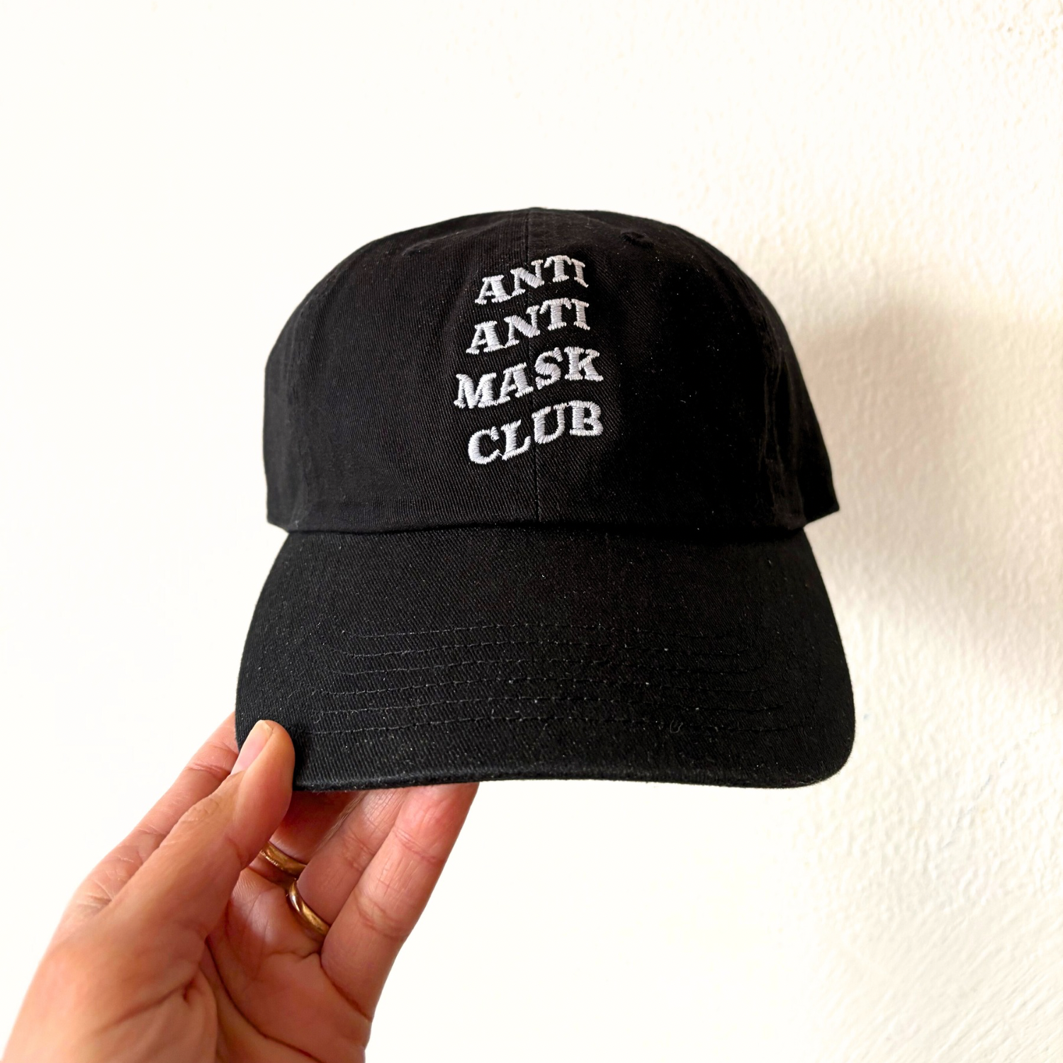 Anti Anti Mask Club Hat