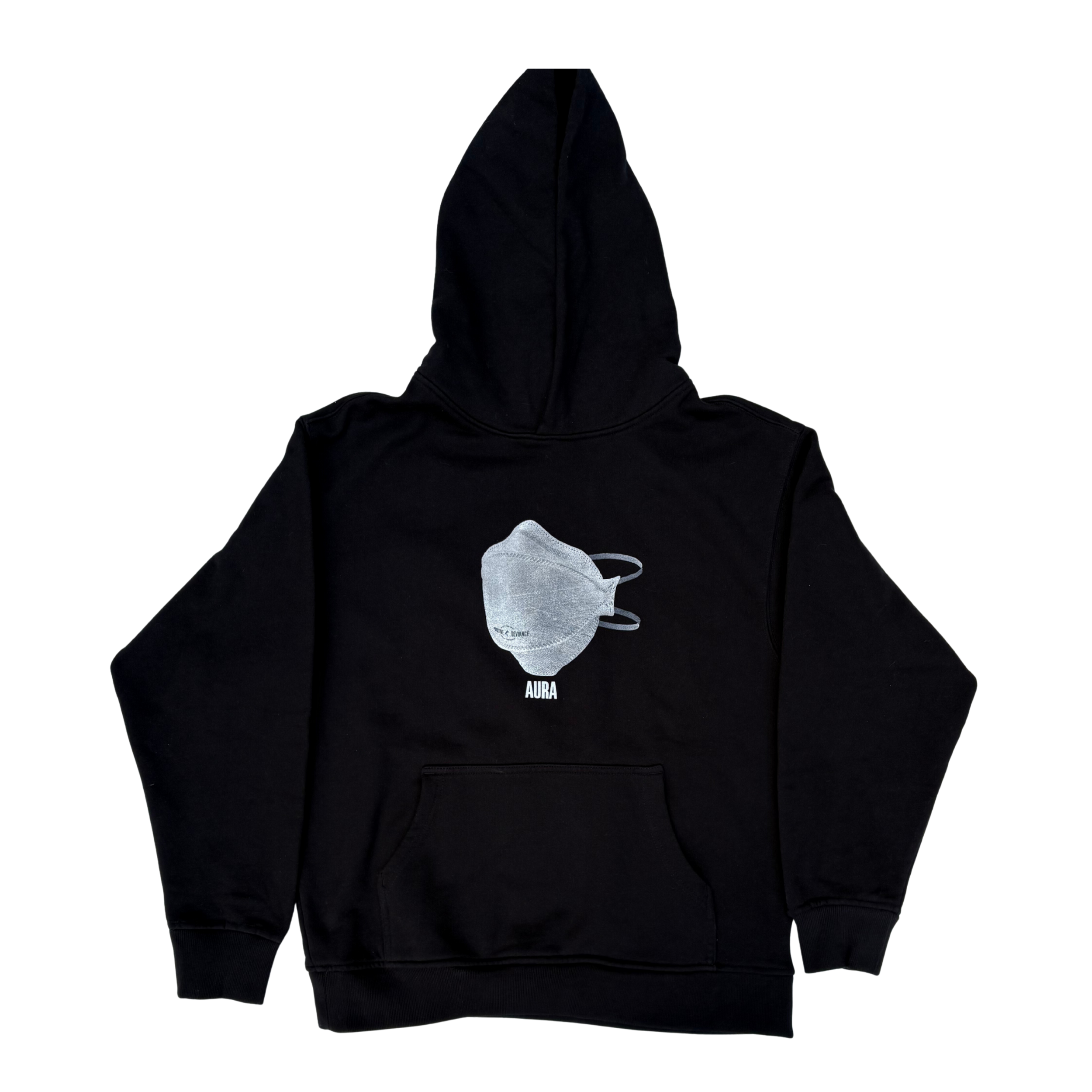 AURA — Black Hoodie