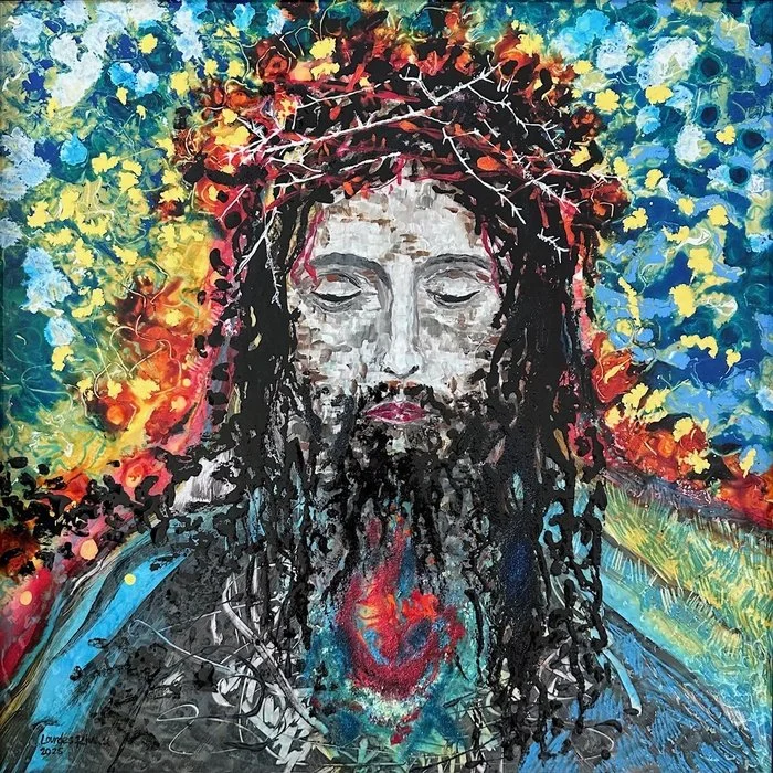 "Sagrado Corazon" by Lourdes Rivera