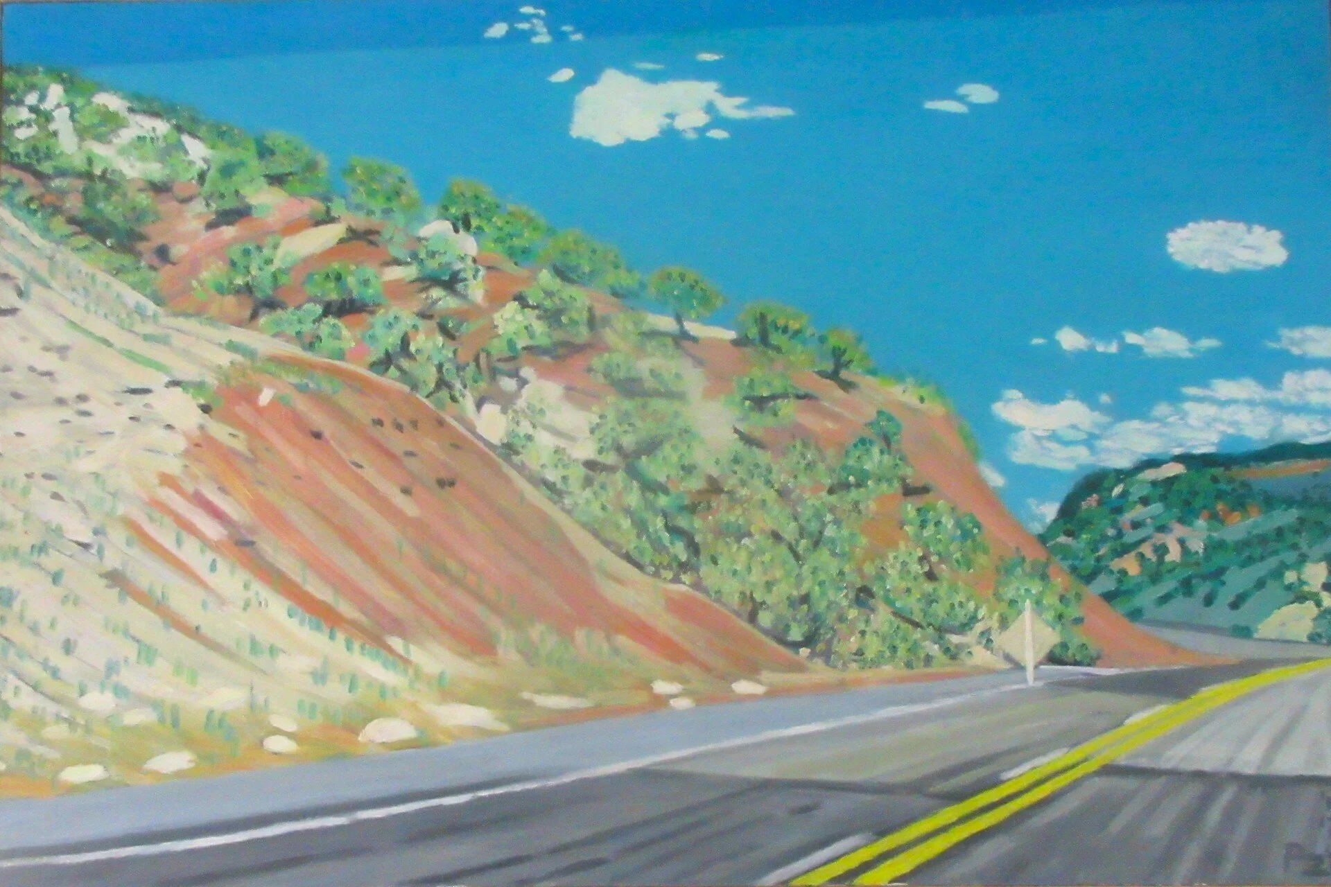 Utah Highway by Paul Zapatka