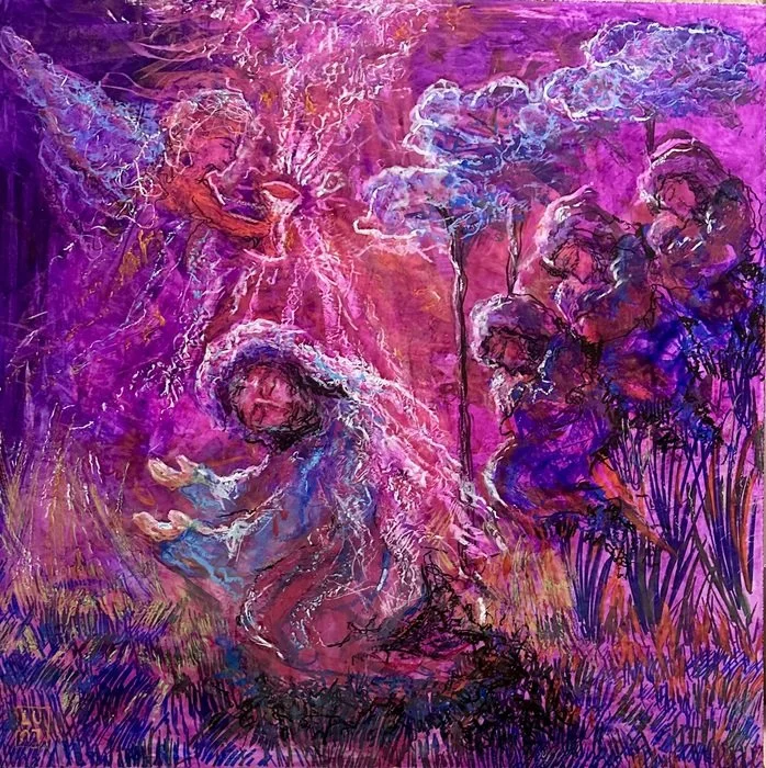 "La Oracion del Huerto (The Agony in the Garden)" by Lourdes Rivera