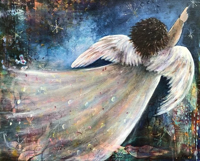 "Blue Angel" by Luz Frye