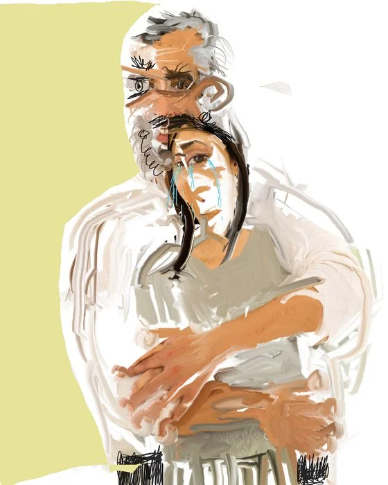 "A Well Needed Warm Hug From Dad" by Henry Benvenuti