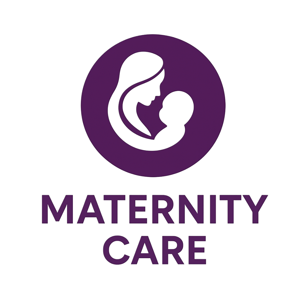 A purple icon of two stylized people inside a circle, with the words "Family Planning" written below in purple text.